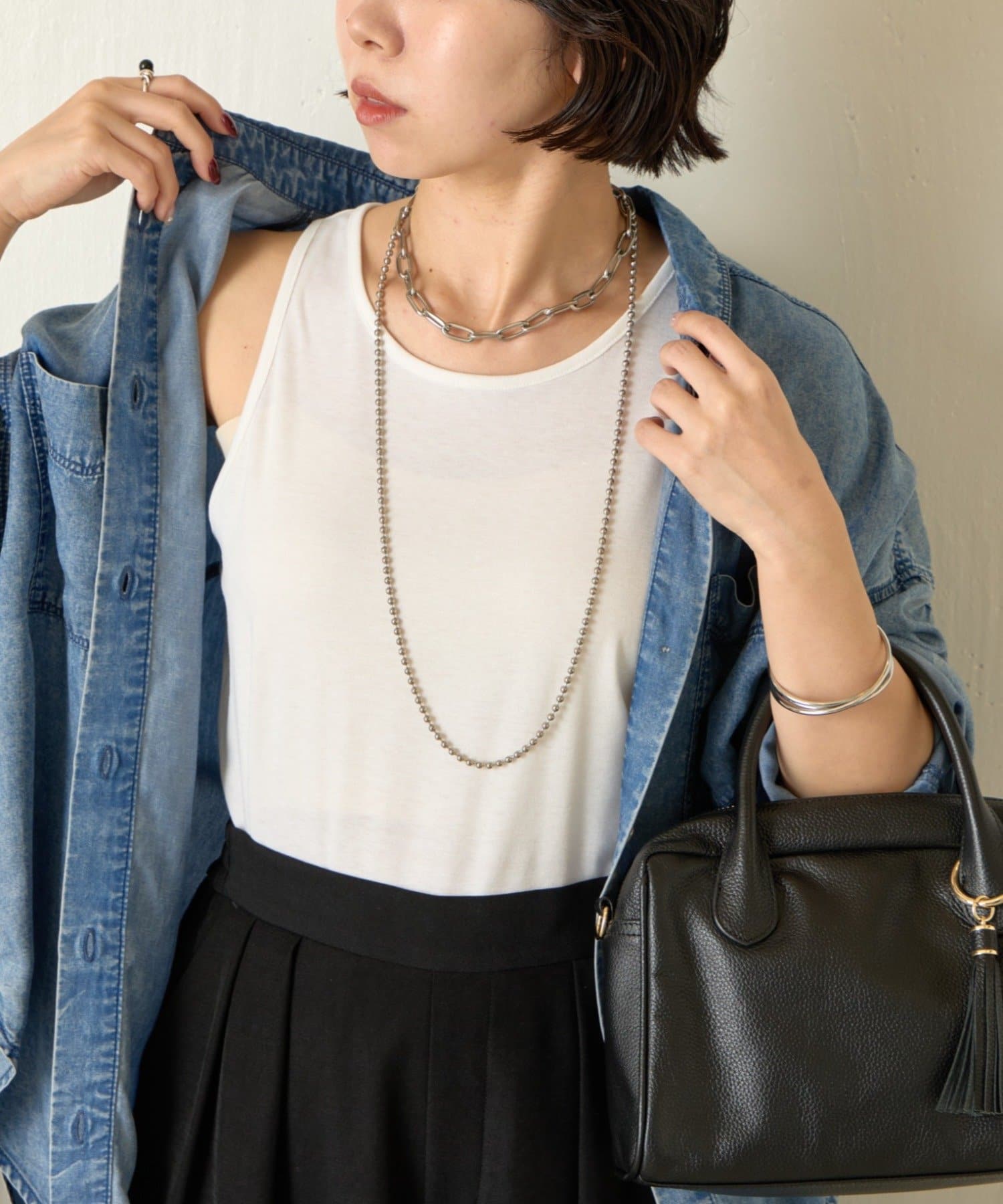 トロミタックワイドパンツ