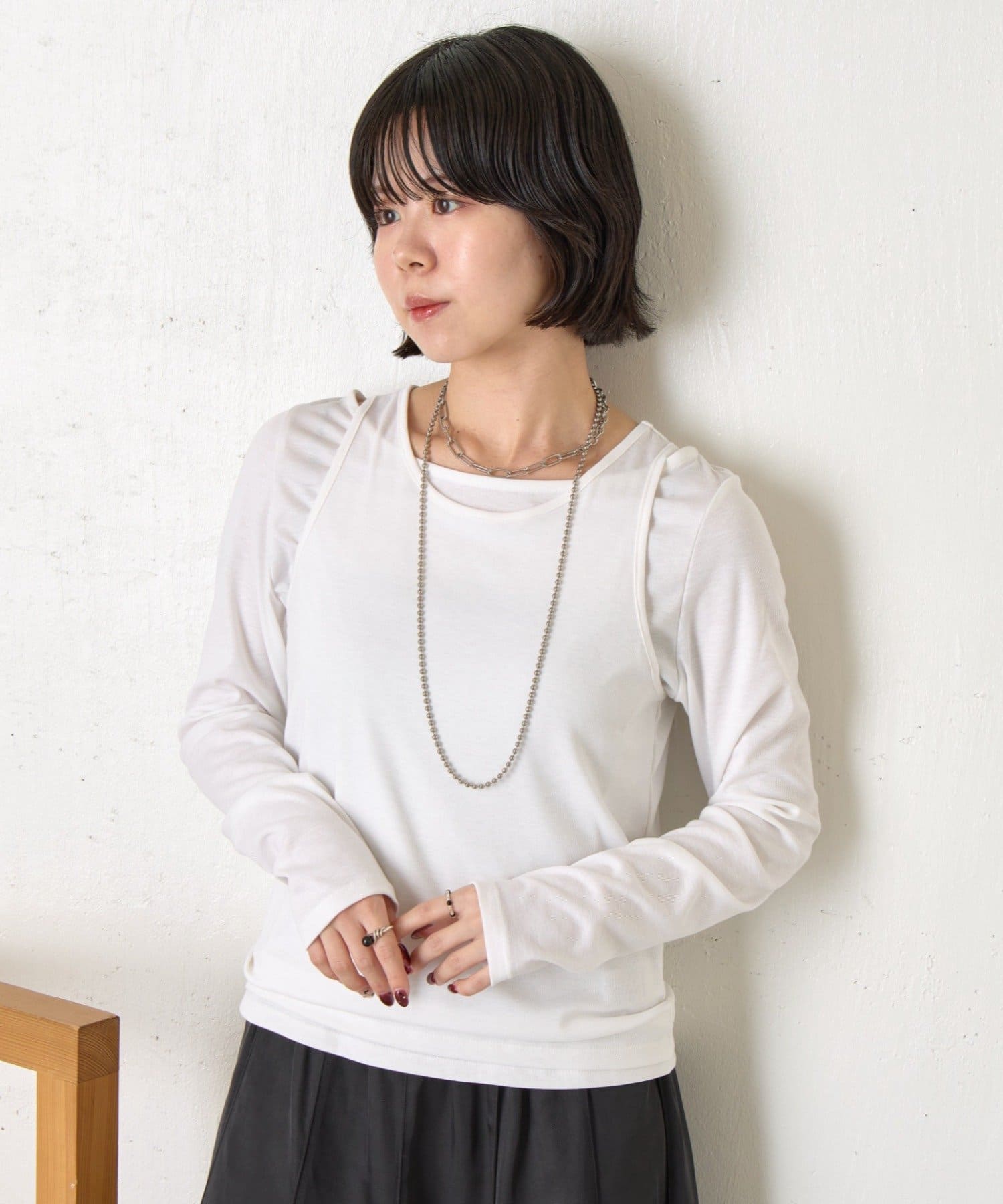 トロミタックワイドパンツ