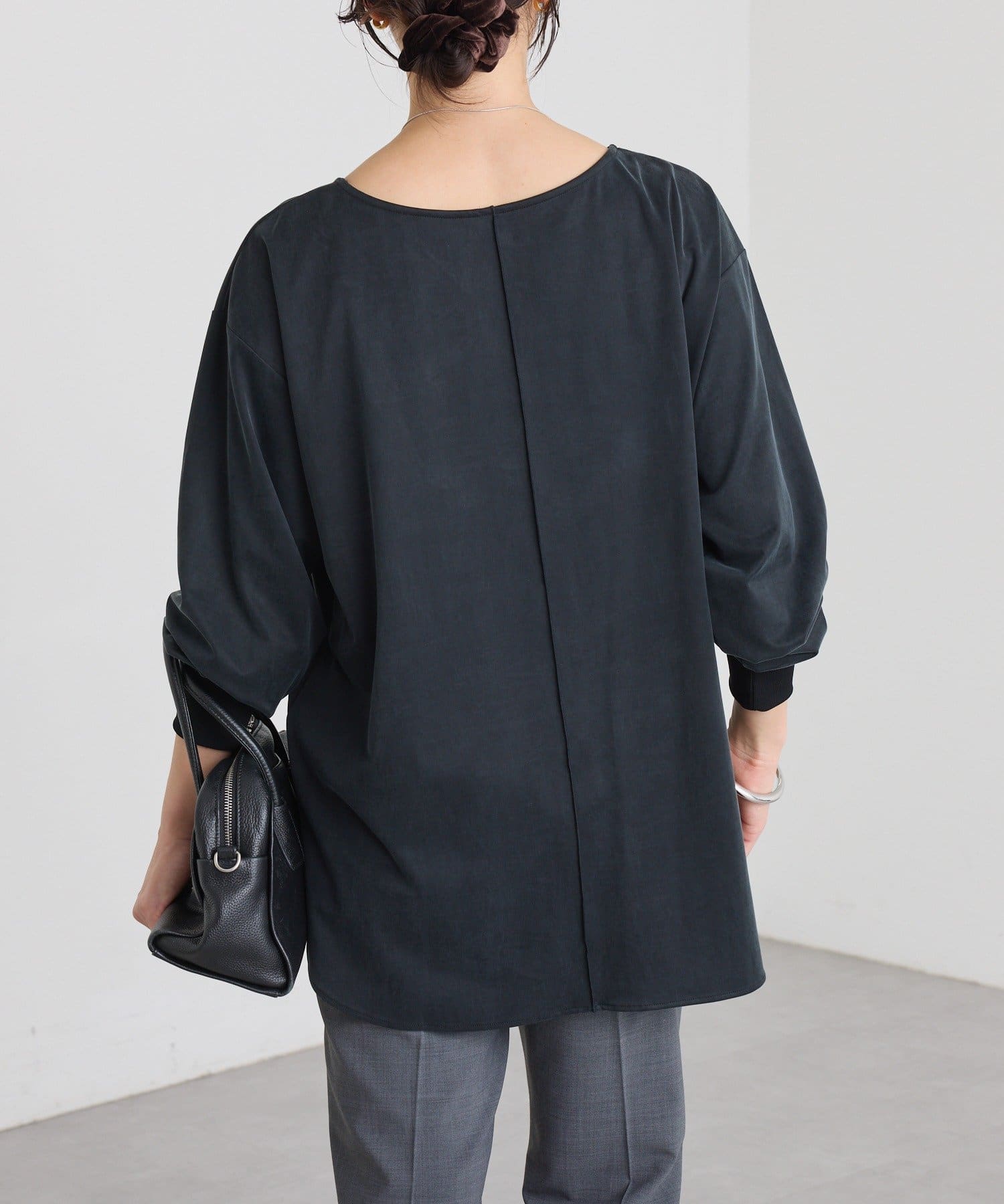 RIVE DROITE(リヴドロワ) 予約【着回し力抜群】キュプラカットプルオーバー