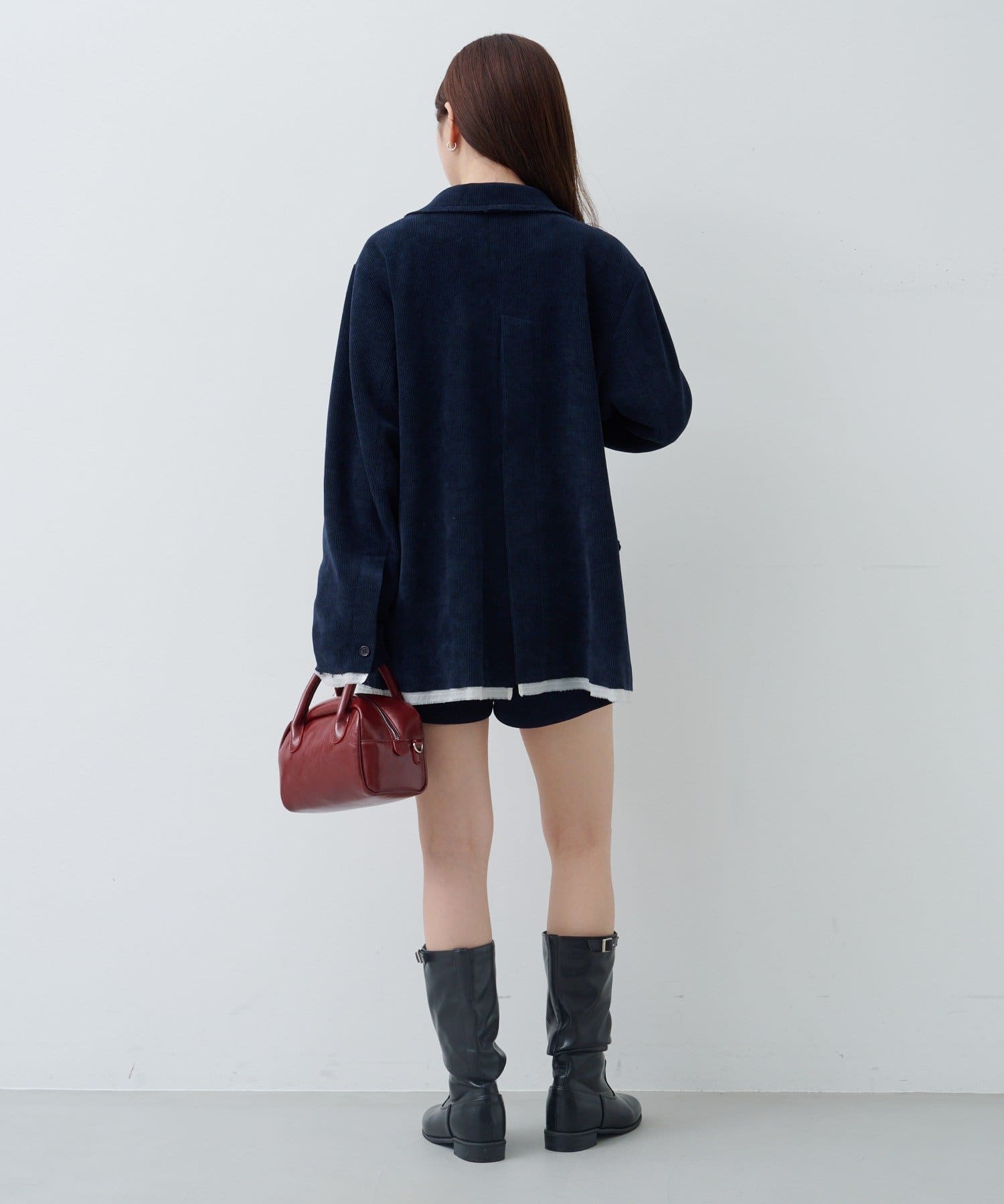 Kastane(カスタネ) 【裏地付き/セットアップ対応】コーデュロイライナージャケット