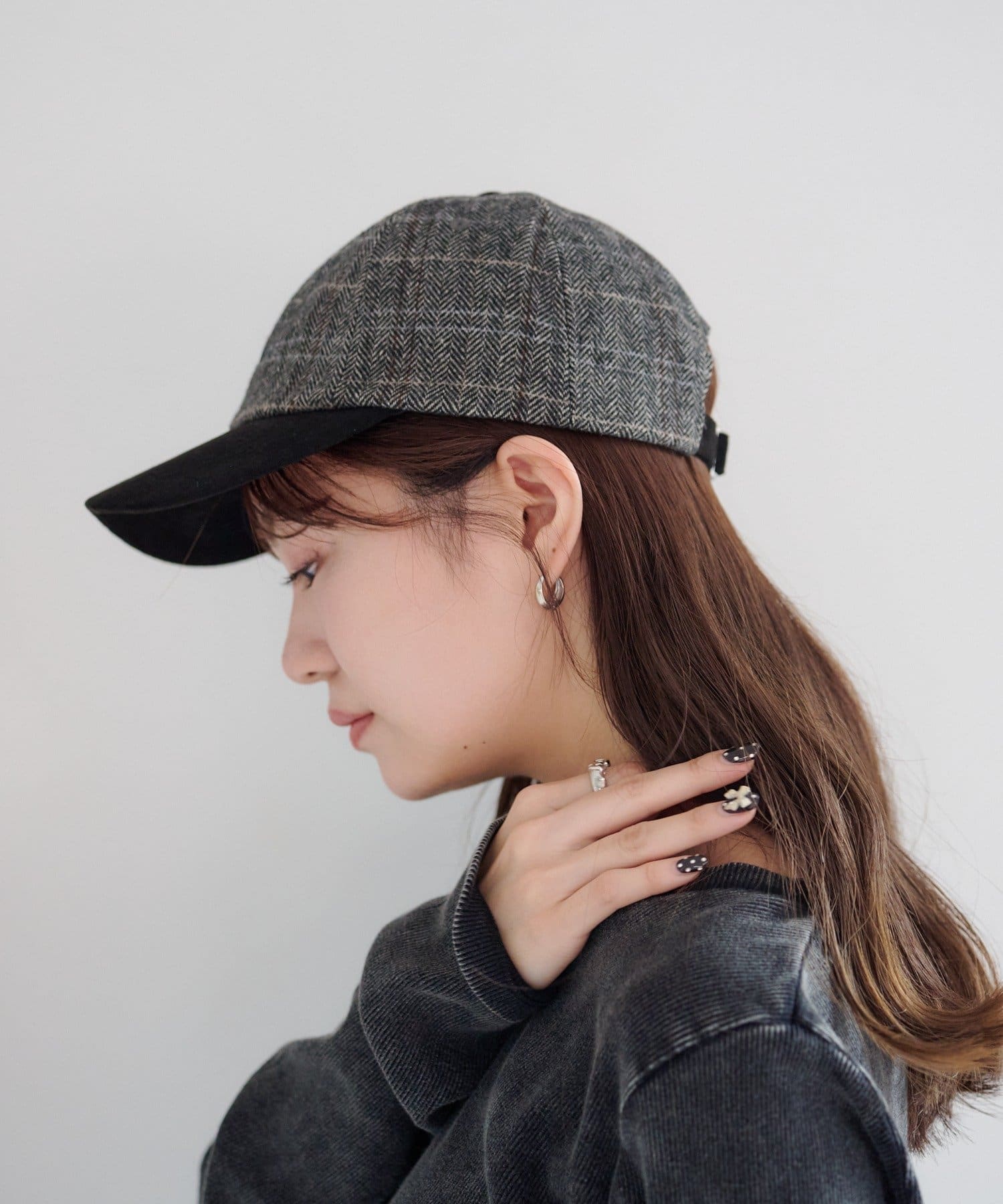 Kastane(カスタネ) 【ユニセックス】B ガンクラブ刺繍キャップ