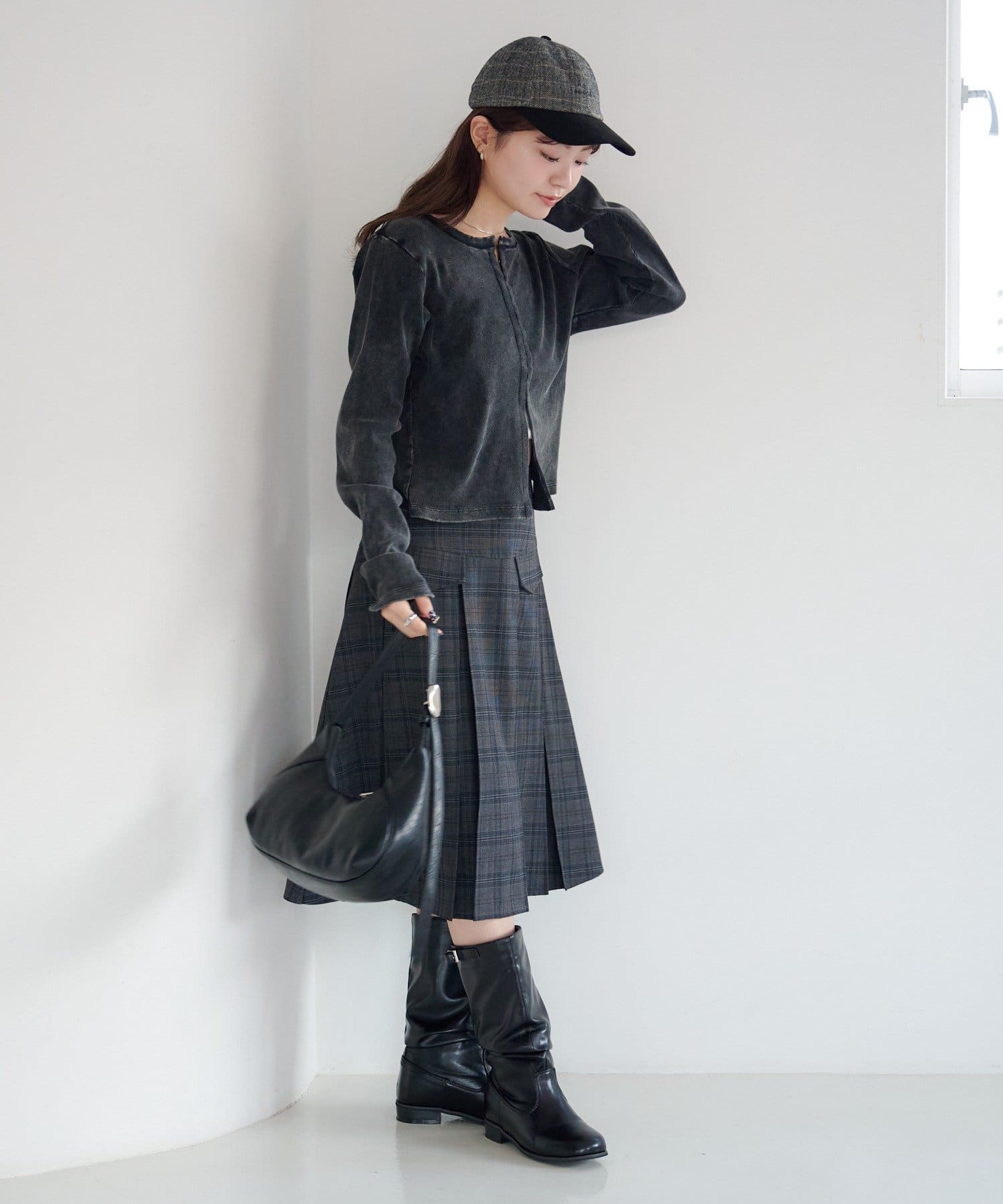 Kastane(カスタネ) 【ユニセックス】B ガンクラブ刺繍キャップ