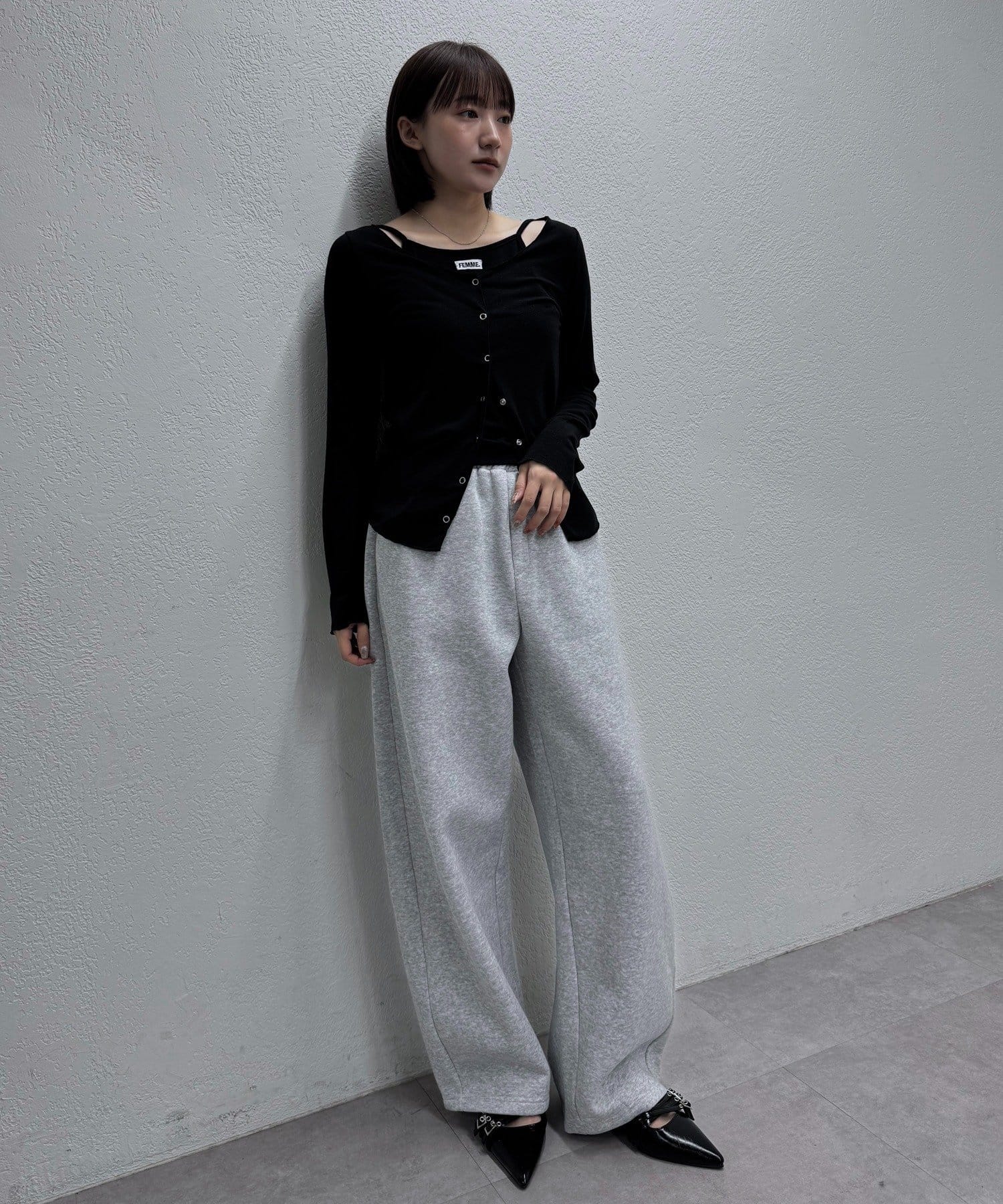 mline(エムライン) [mline]レイヤーロゴTシャツ