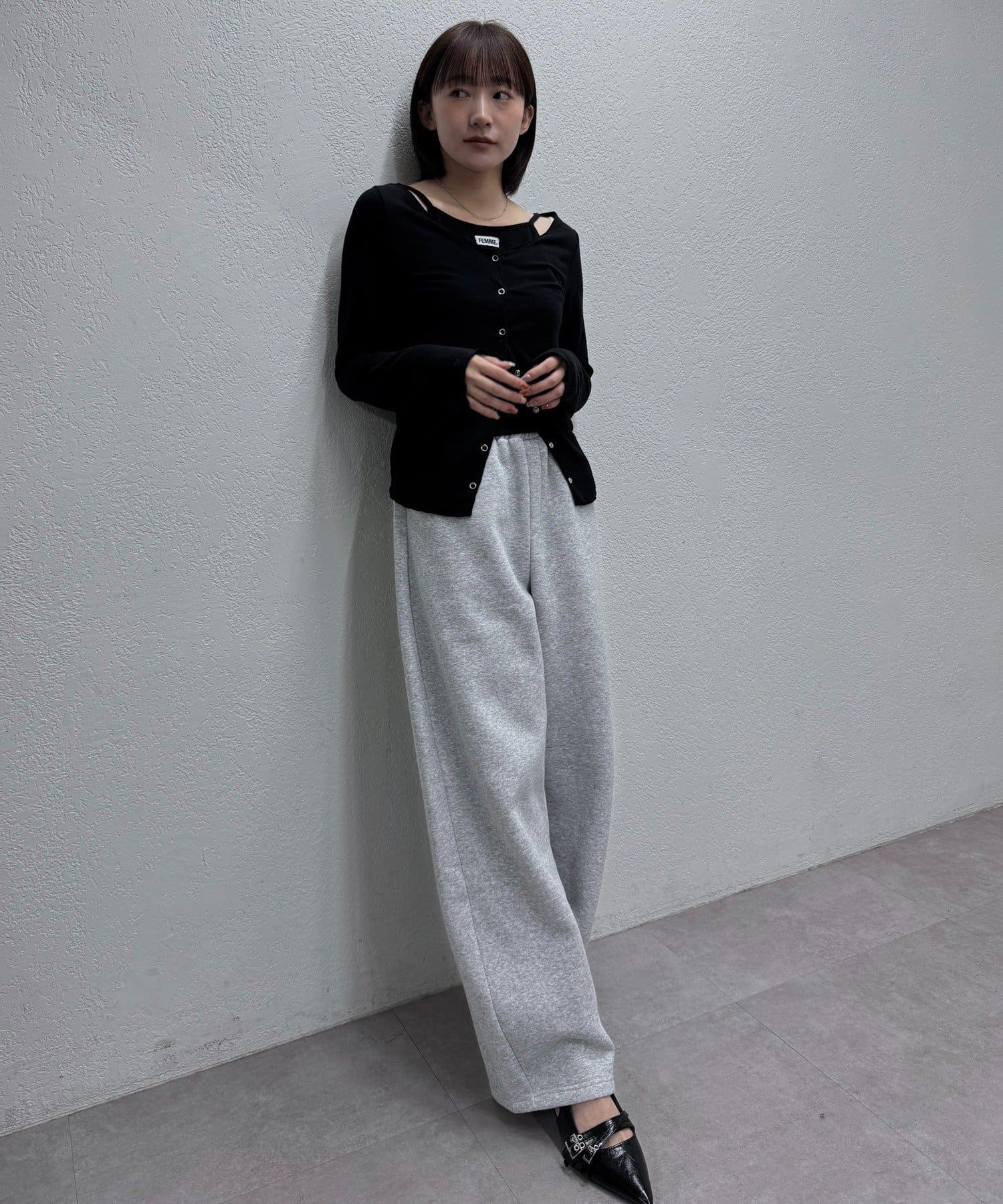 mline(エムライン) [mline]レイヤーロゴTシャツ