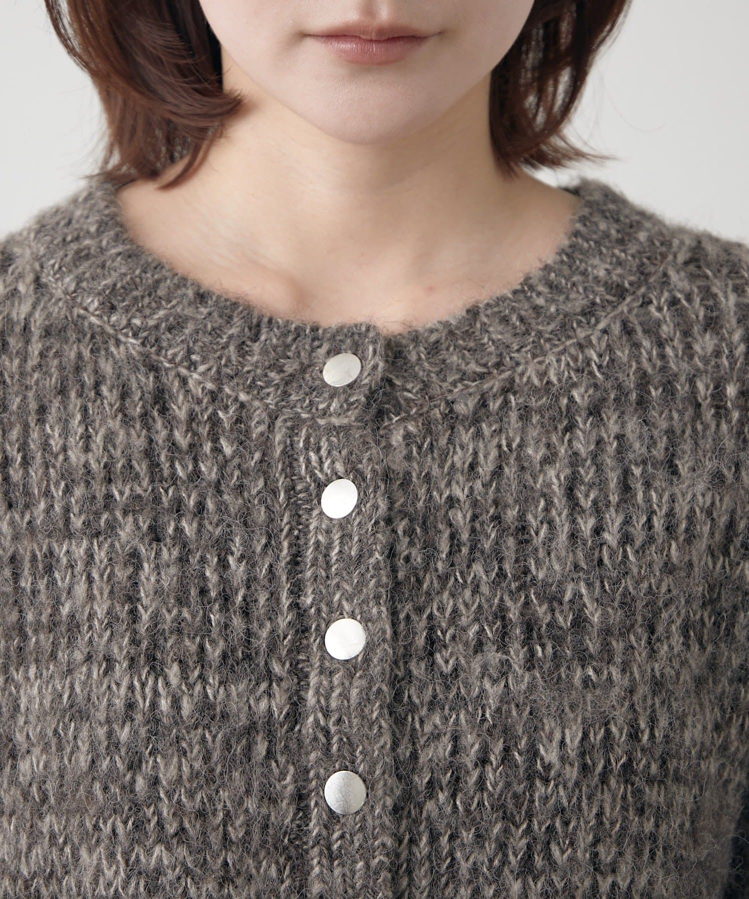 mline(エムライン) [mline]mixカーディガン