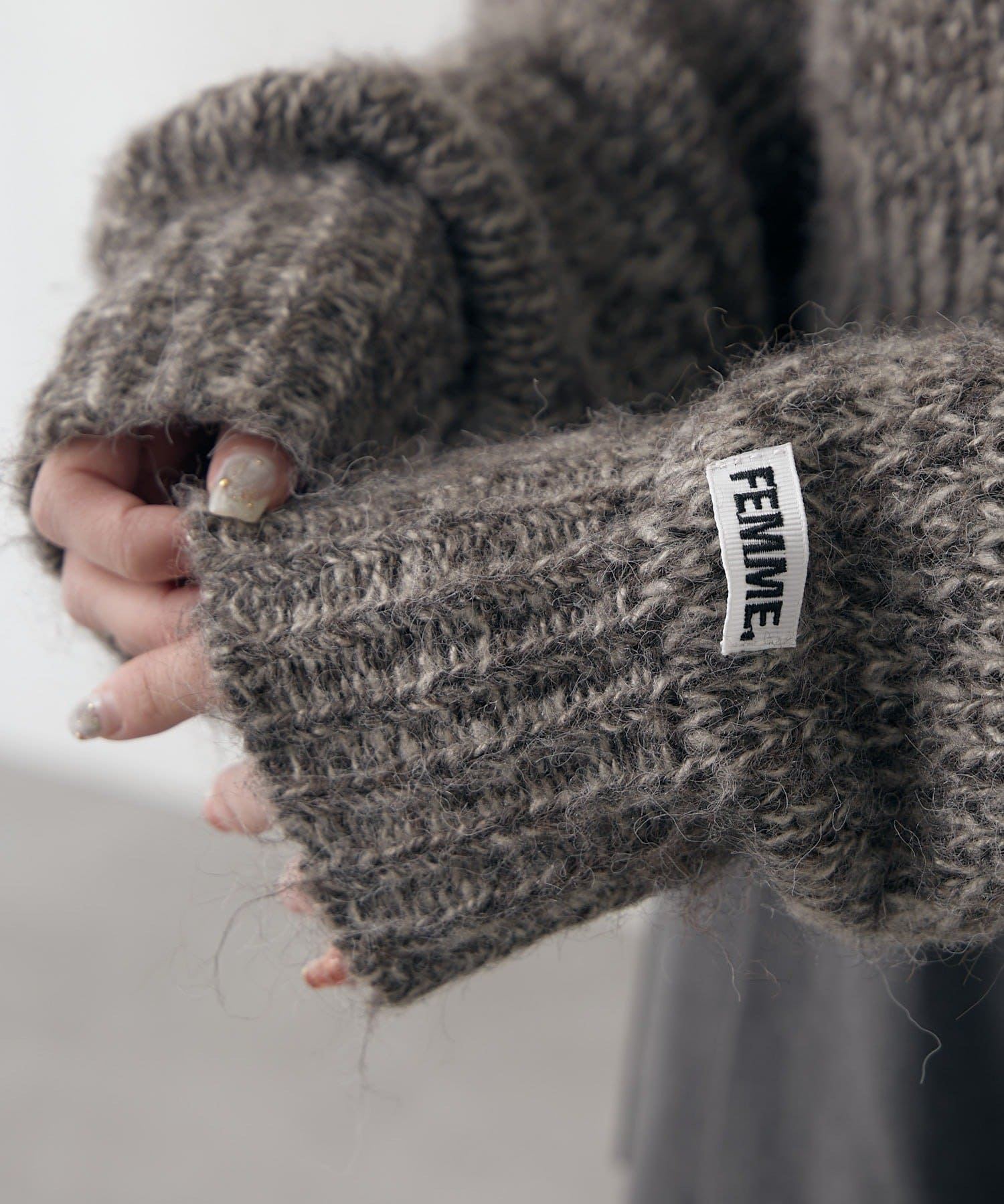 mline(エムライン) [mline]mixカーディガン