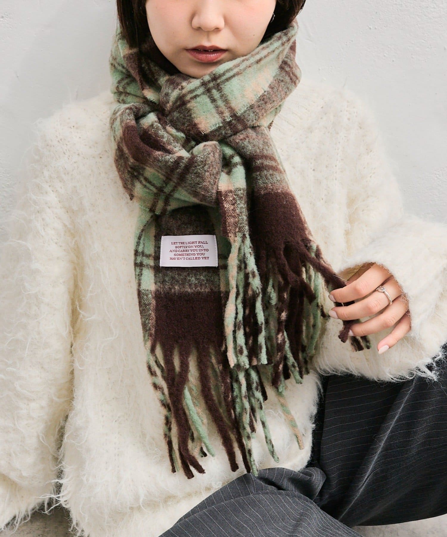 mystic(ミスティック) チェックストール