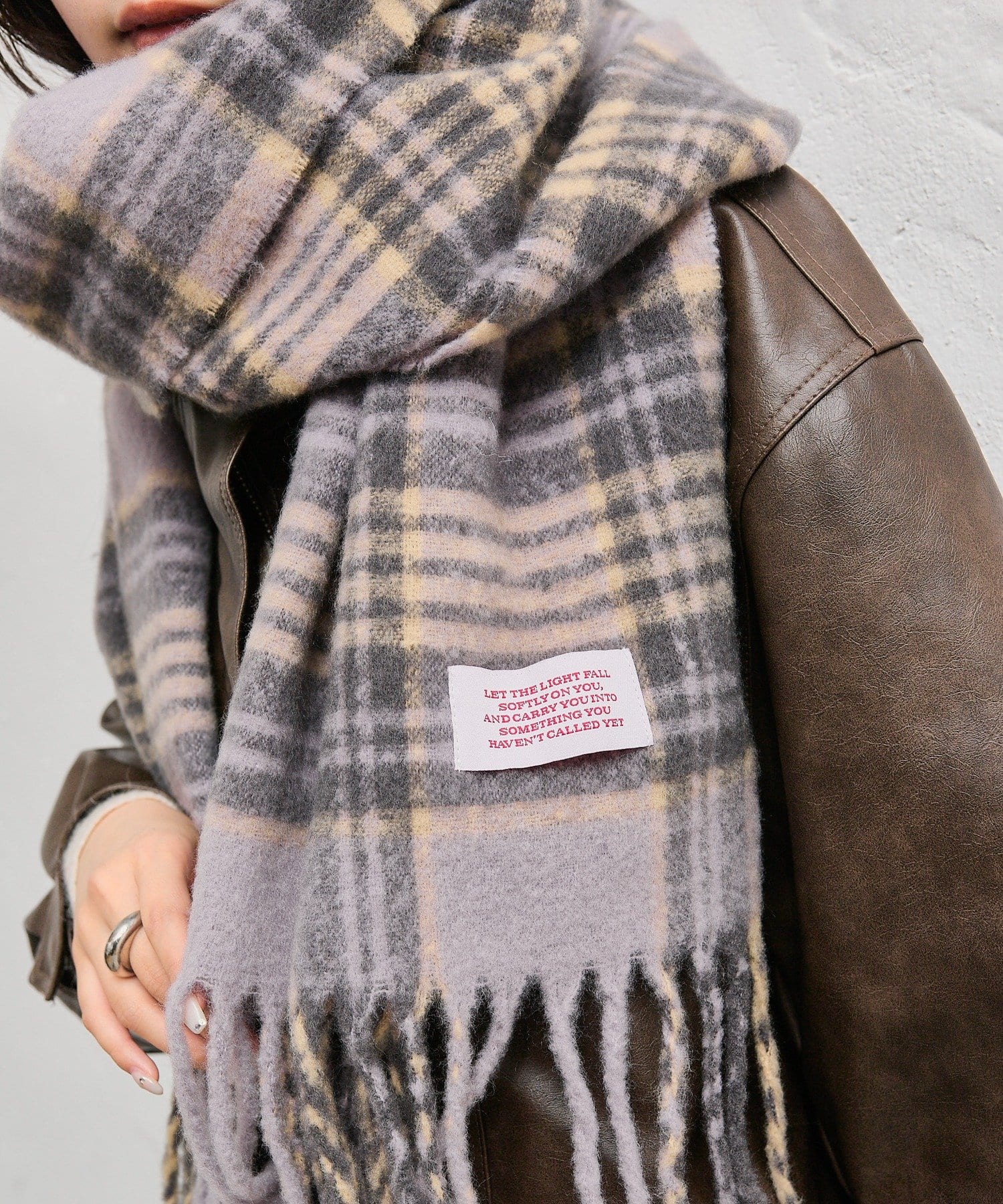 mystic(ミスティック) チェックストール