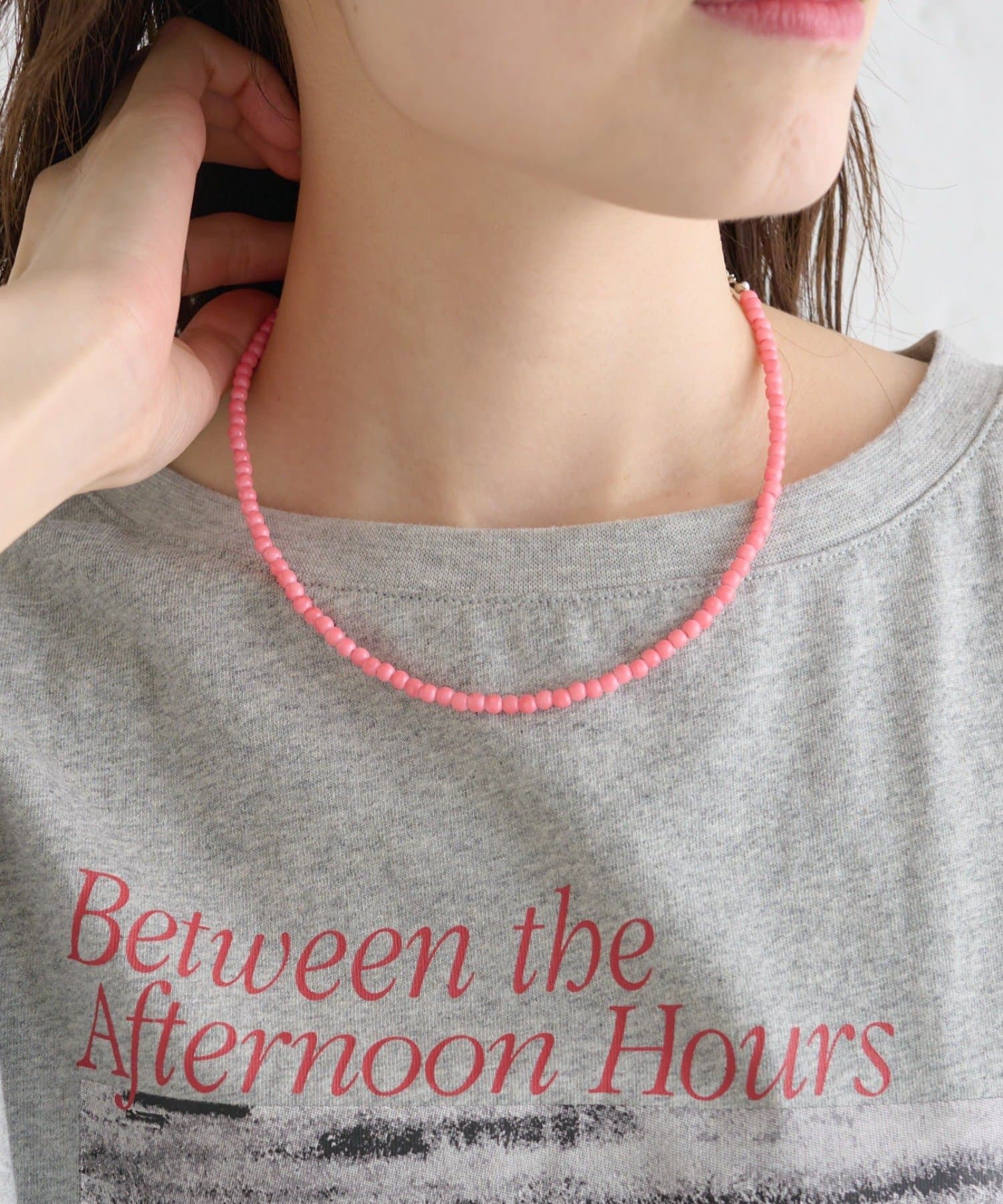 mystic(ミスティック) カラービーズネックレス