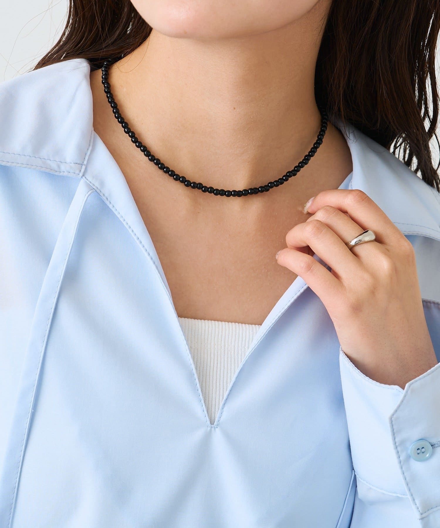 mystic(ミスティック) カラービーズネックレス