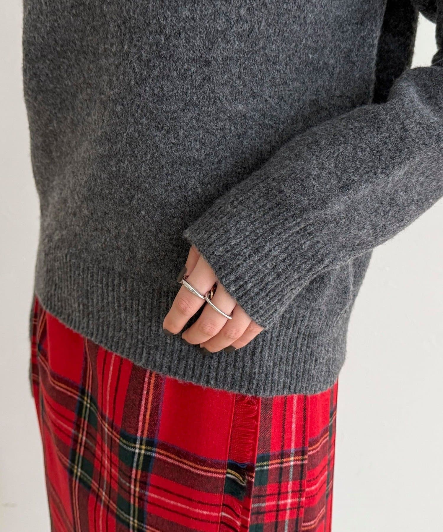 FREDY & GLOSTER(フレディ アンド グロスター) ポロ衿ニットプルオーバー