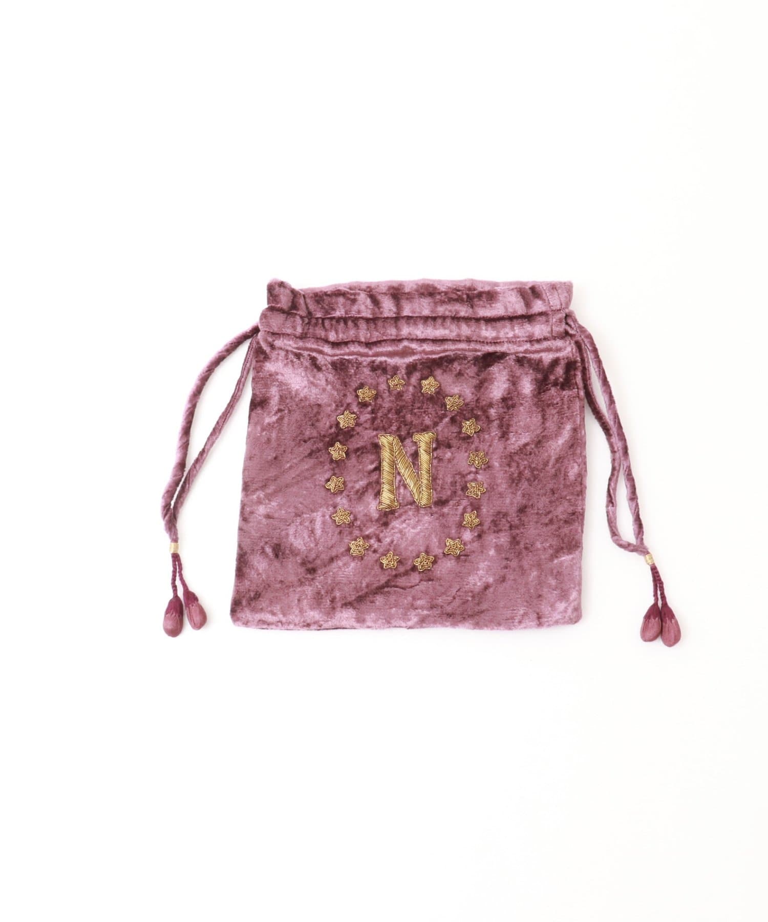 NOLLEY'S(ノーリーズ) 【CITRUS/シトラス】Nベロアキンチャクポーチバッグ