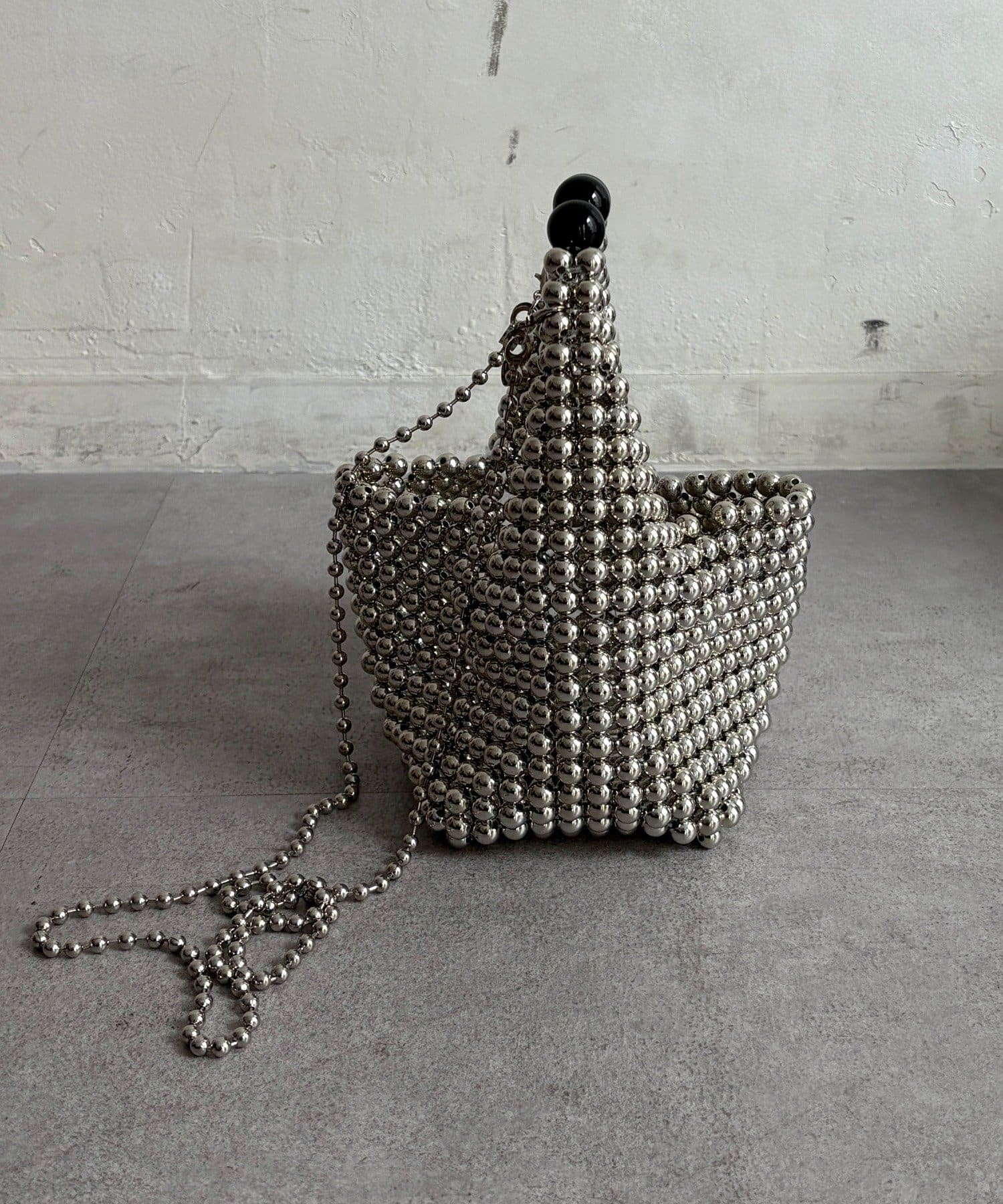 DOUDOU(ドゥドゥ) 【WEB限定】メタルビーズバッグ