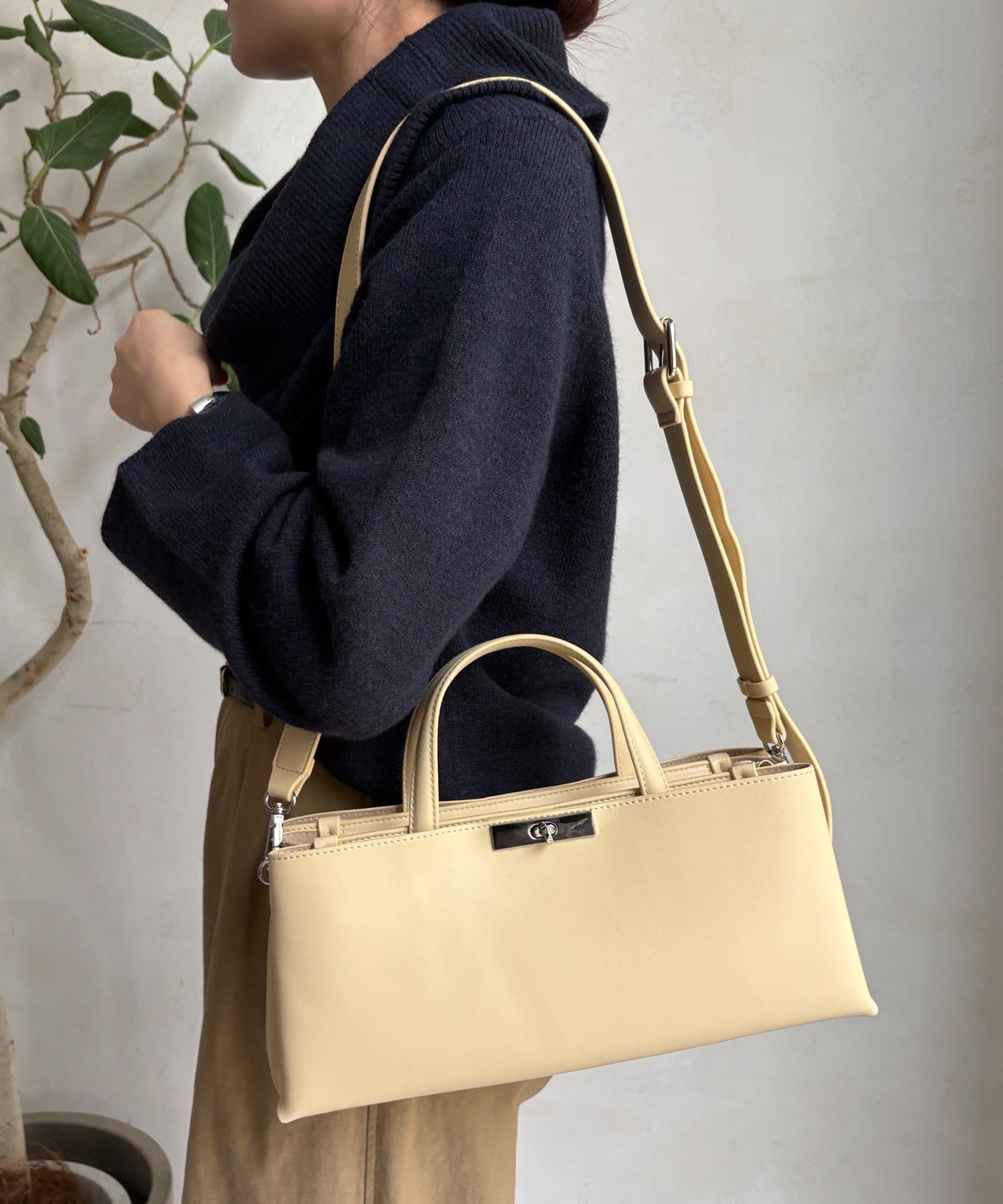 DOUDOU(ドゥドゥ) 【WEB限定】ワイドスクエアバッグ