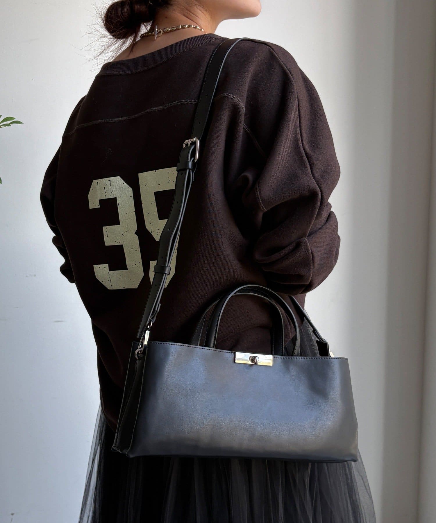 DOUDOU(ドゥドゥ) 【WEB限定】ワイドスクエアバッグ