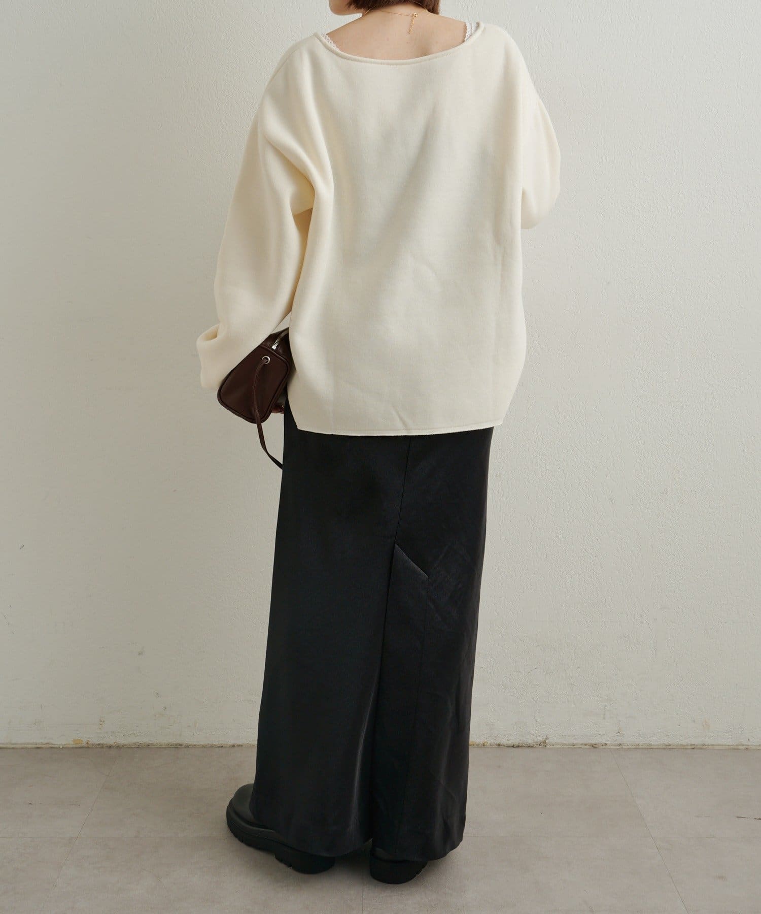 Omekashi(オメカシ) レース切替ニットソー