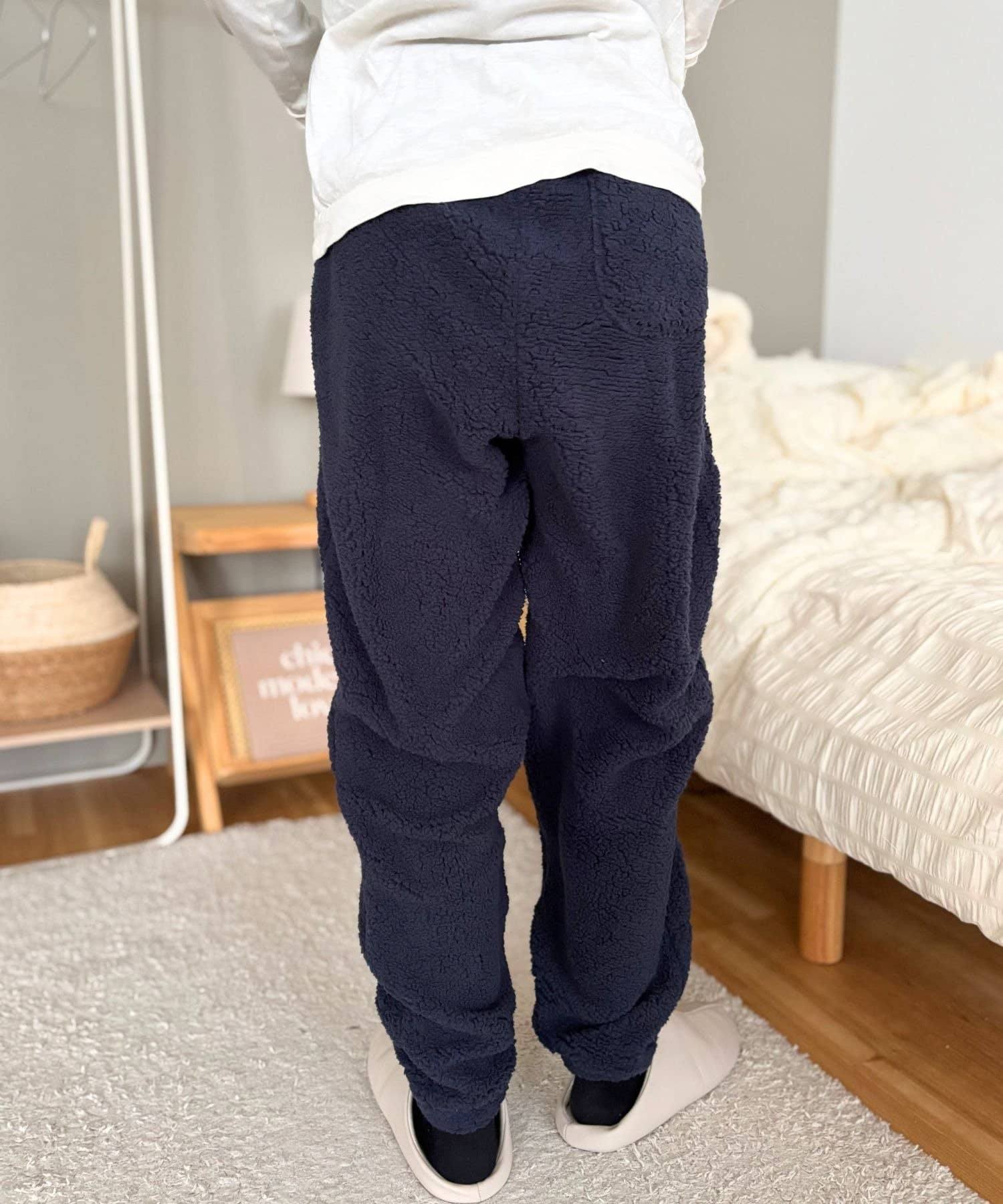 LOCUST(ローカスト) 【ユニセックス】【おうち時間】ボアパンツ