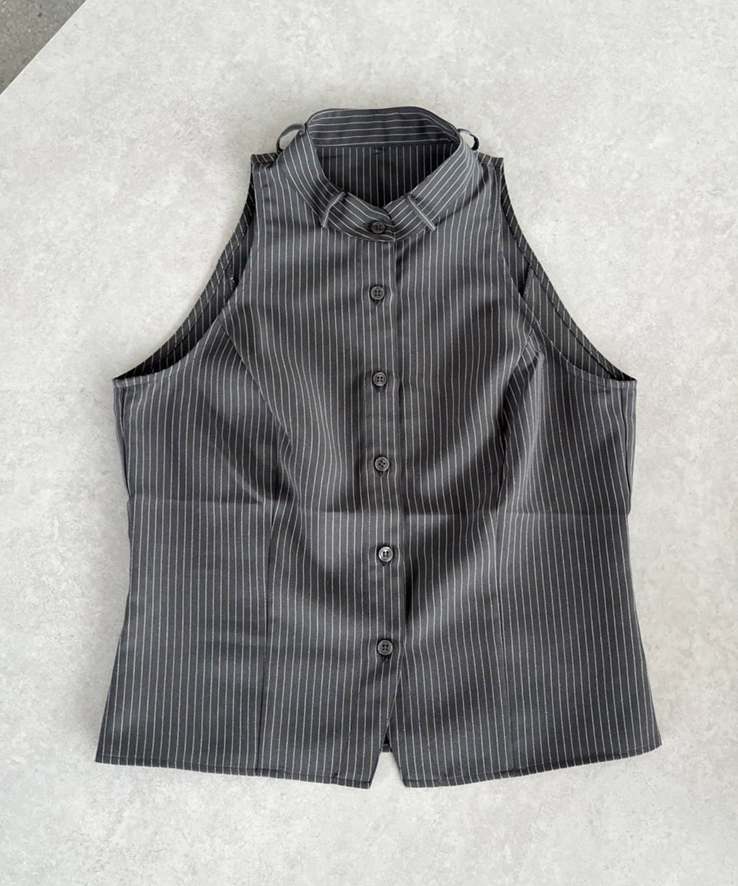 NICE CLAUP / OLIVE des OLIVE OUTLET(ナイスクラップ  / オリーブ デ オリーブ アウトレット) 【one after another】アメスリリボンブラウス