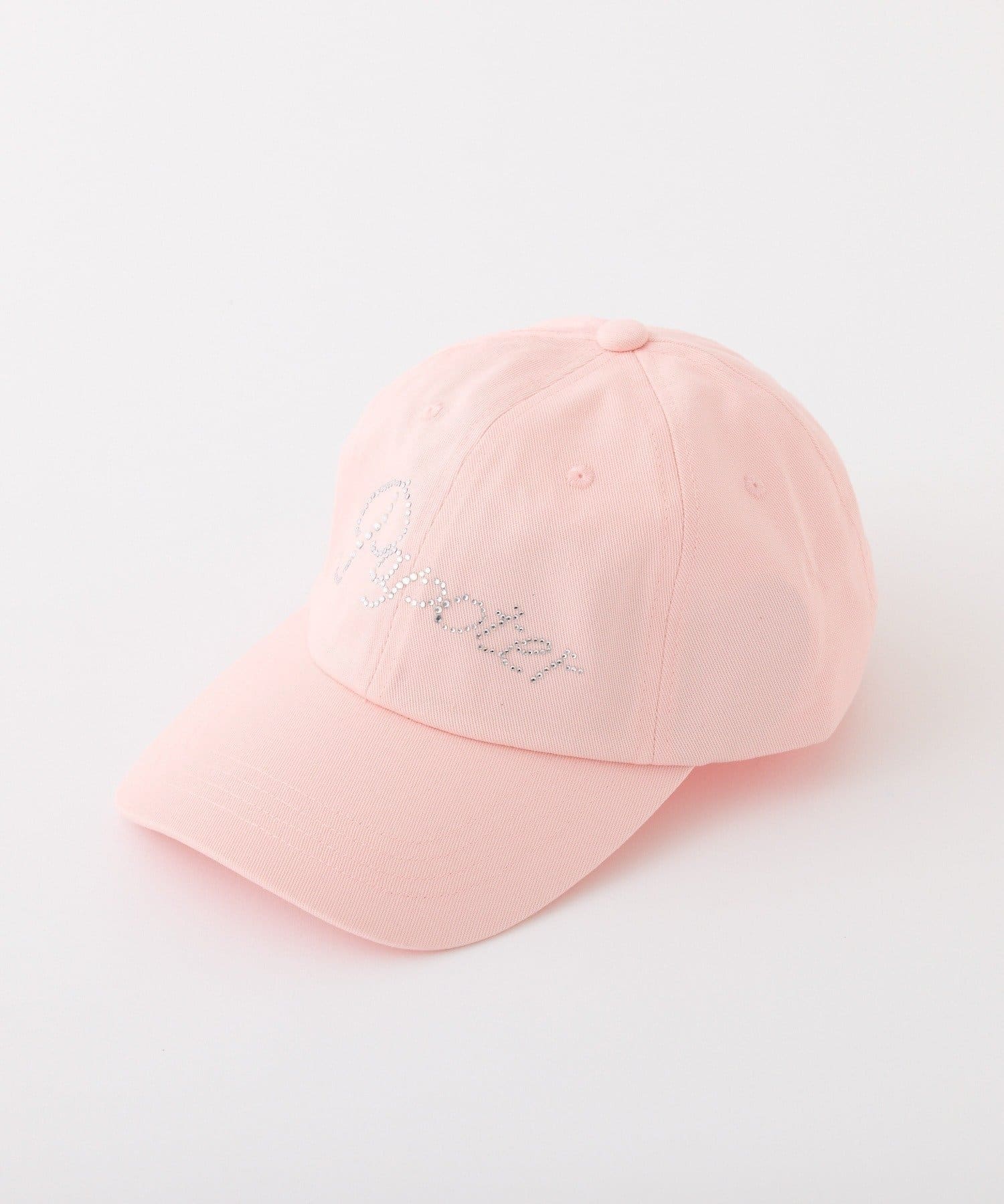 NICE CLAUP / OLIVE des OLIVE OUTLET(ナイスクラップ  / オリーブ デ オリーブ アウトレット) 【one after another】ビジューロゴキャップ