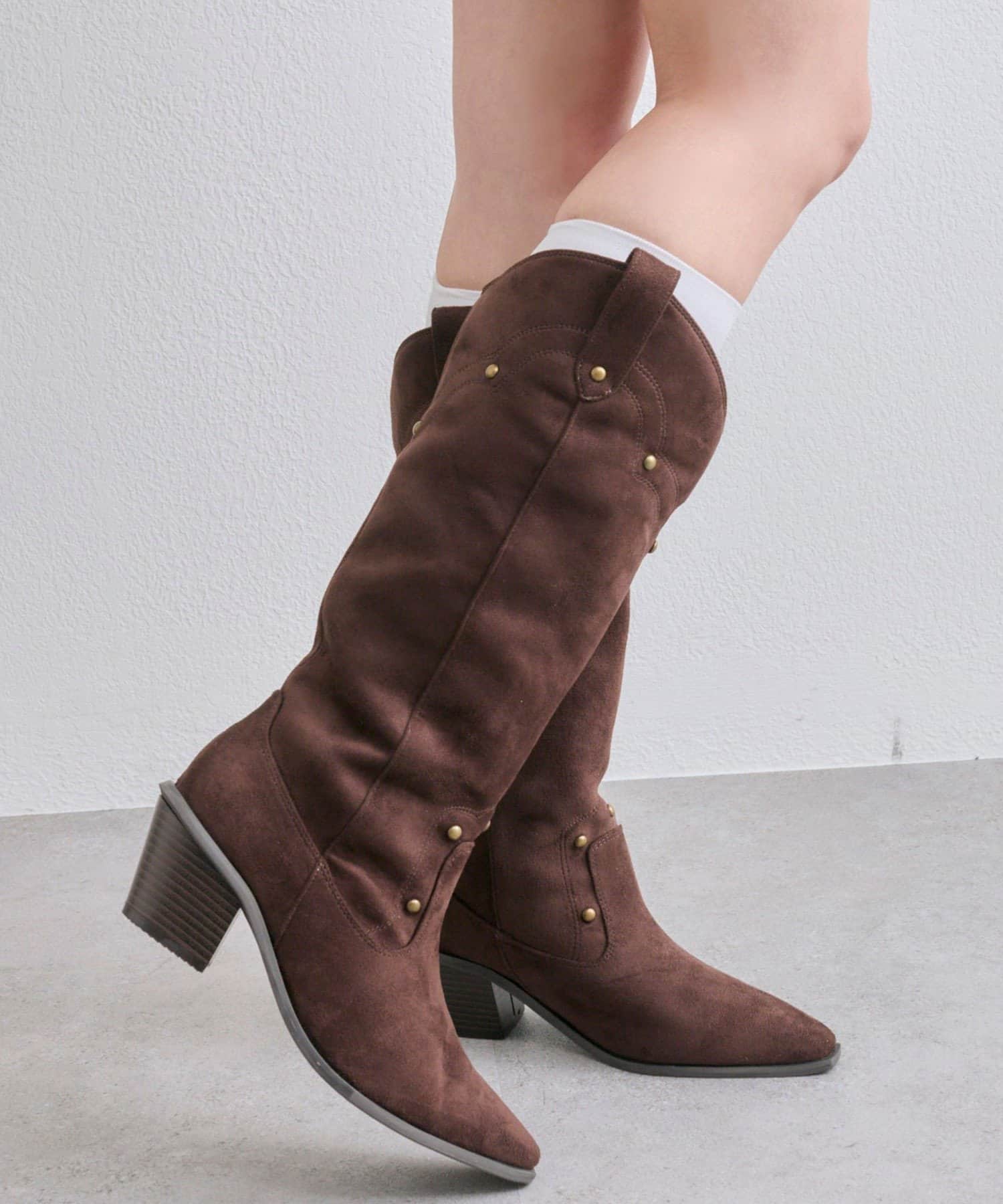 NICE CLAUP / OLIVE des OLIVE OUTLET(ナイスクラップ  / オリーブ デ オリーブ アウトレット) 【OLIVE des OLIVE】ウエスタンブーツ