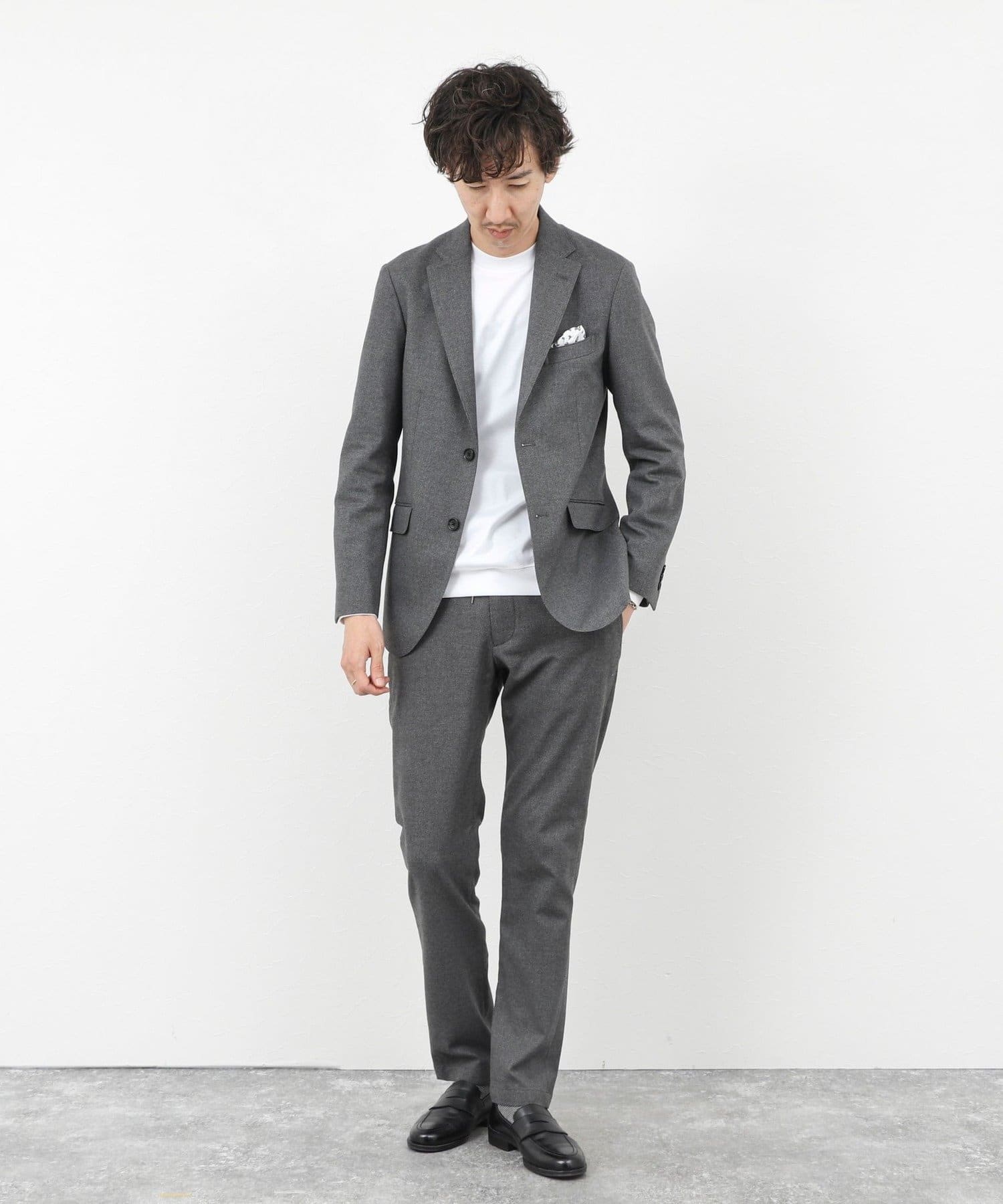 NOLLEY'S(ノーリーズ) 《ビジカジ/セットアップ対応》SOFT THERMO ウォッシャブルパンツ