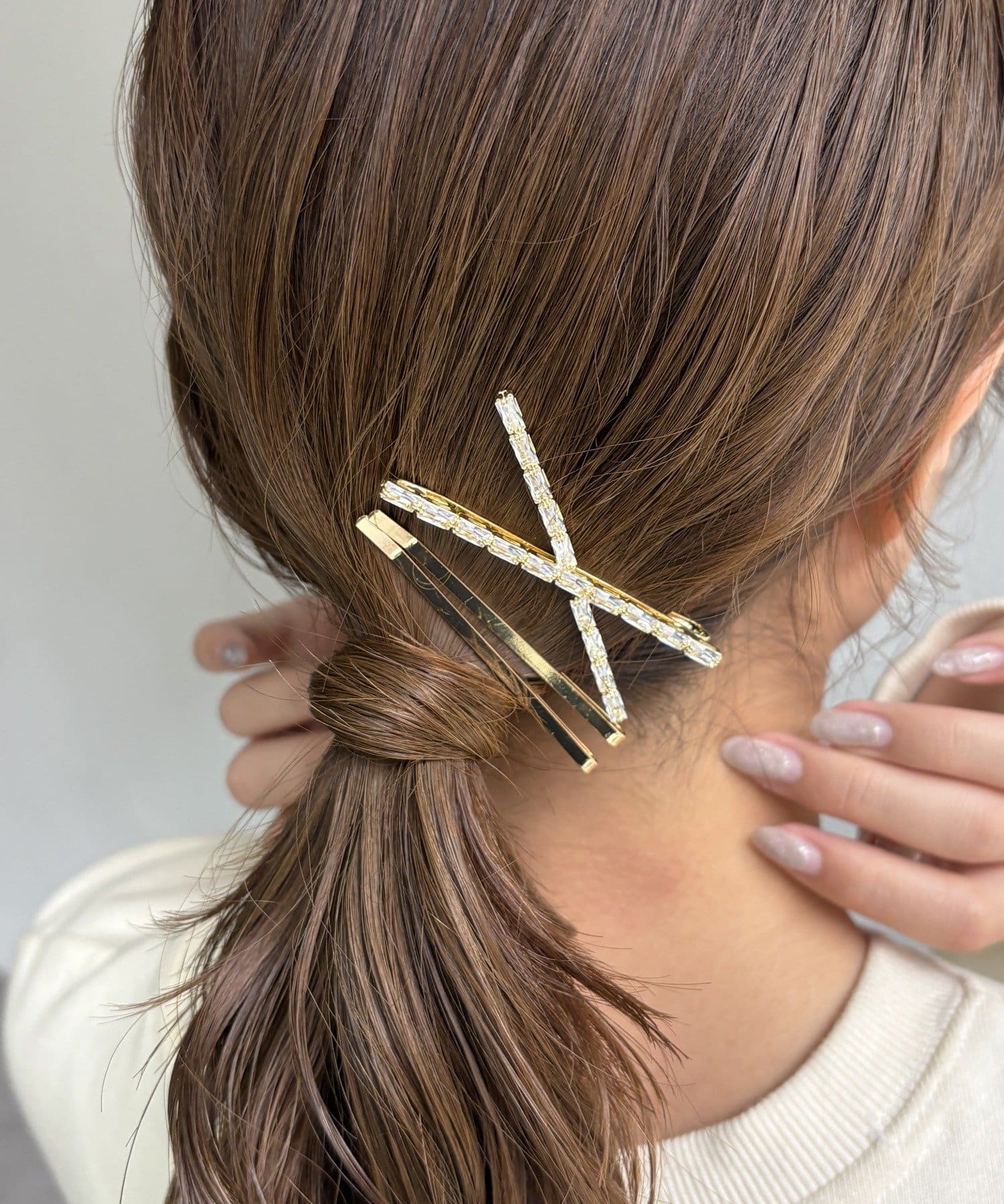 Lattice(ラティス) ストーンヘアピンセット(3P)