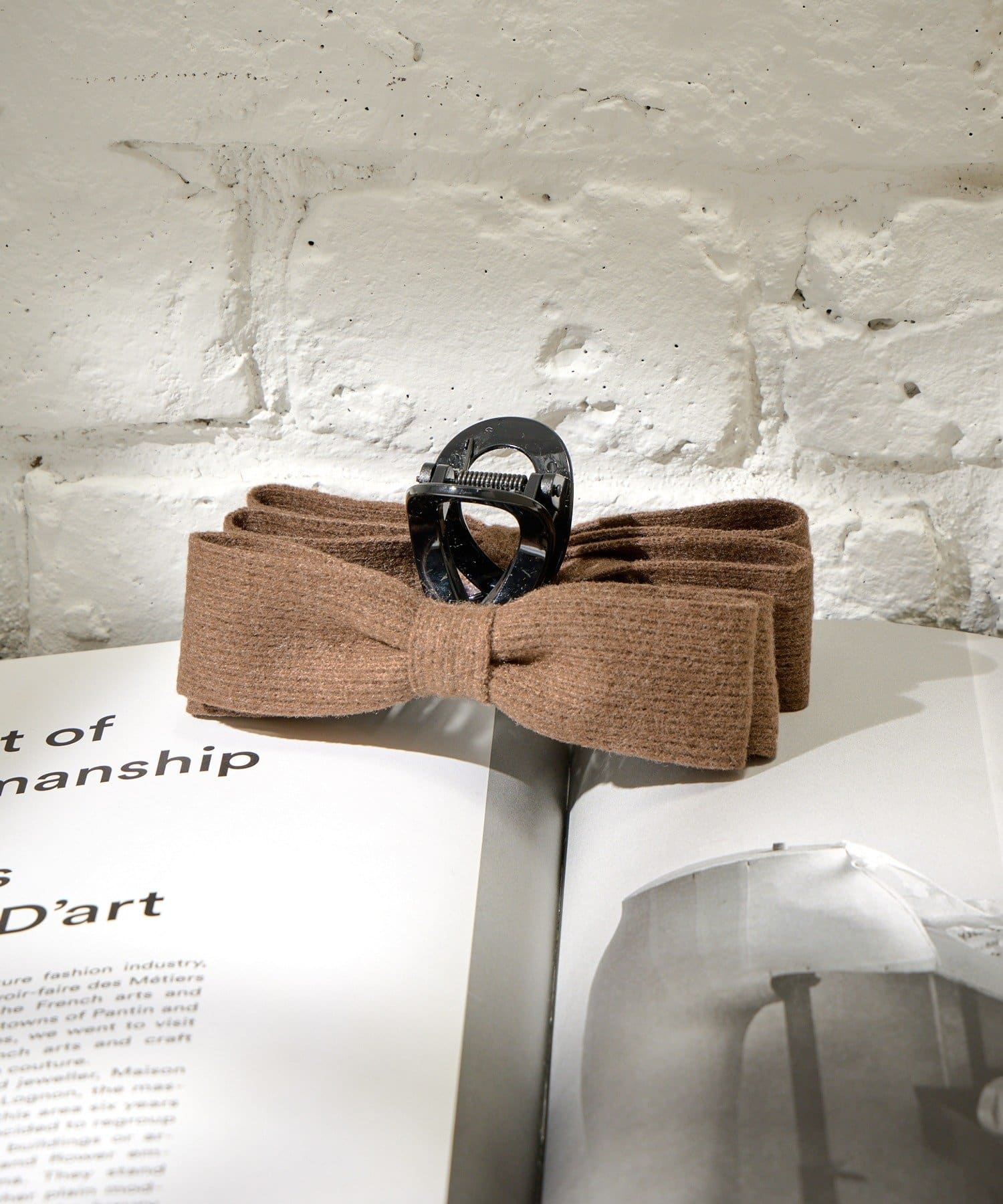 Lattice(ラティス) ニットリボンクリップ