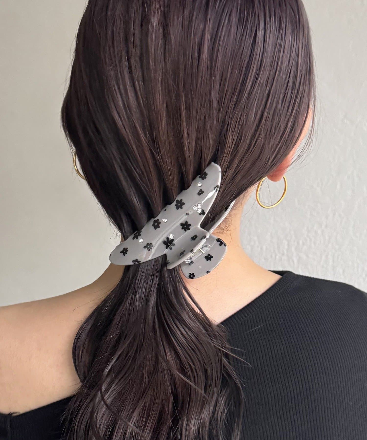 Lattice(ラティス) 小花柄カラークリップ