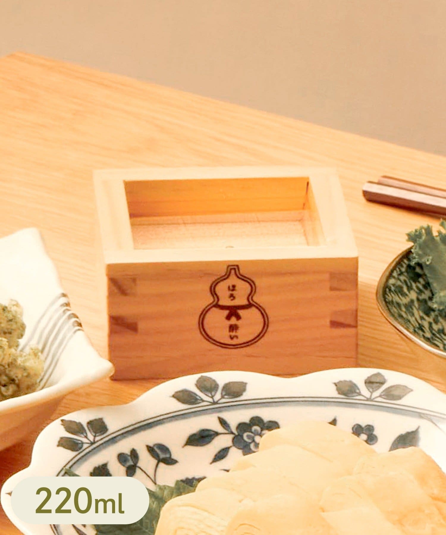 3COINS(スリーコインズ) 升：220ml