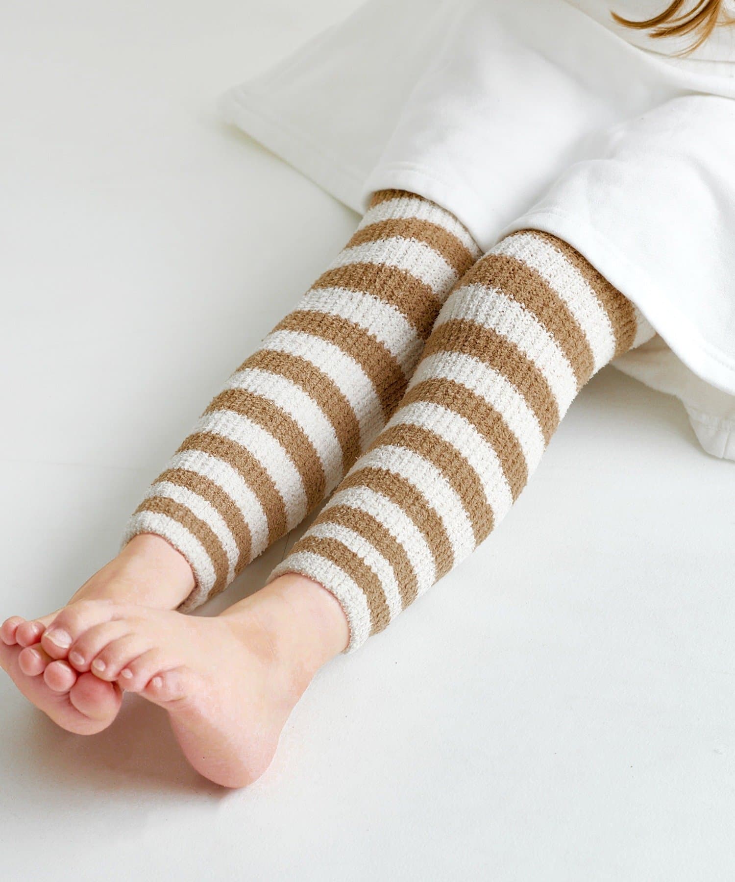 3COINS(スリーコインズ) KIDSもこもこレギンス：90～100cm