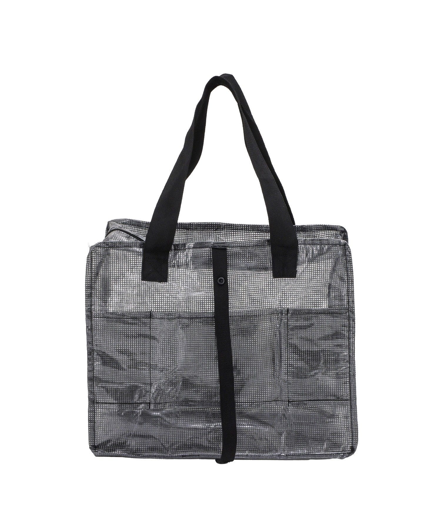 3COINS(スリーコインズ) 《持ち手が少し長くなりました》丈夫で濡れにくい折りたたみキャリーオンバッグ：S