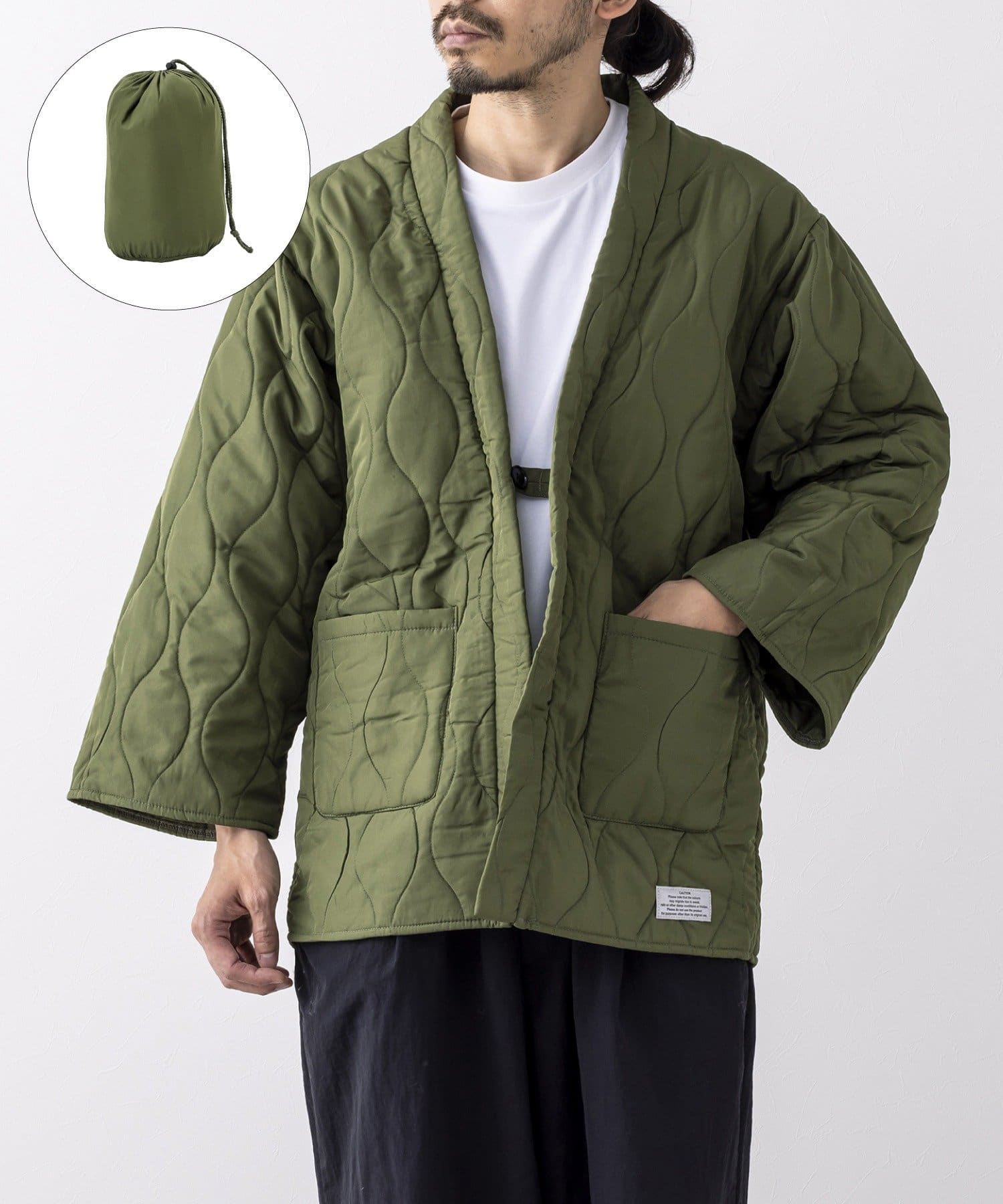 3COINS(スリーコインズ) MIL 中綿はんてん