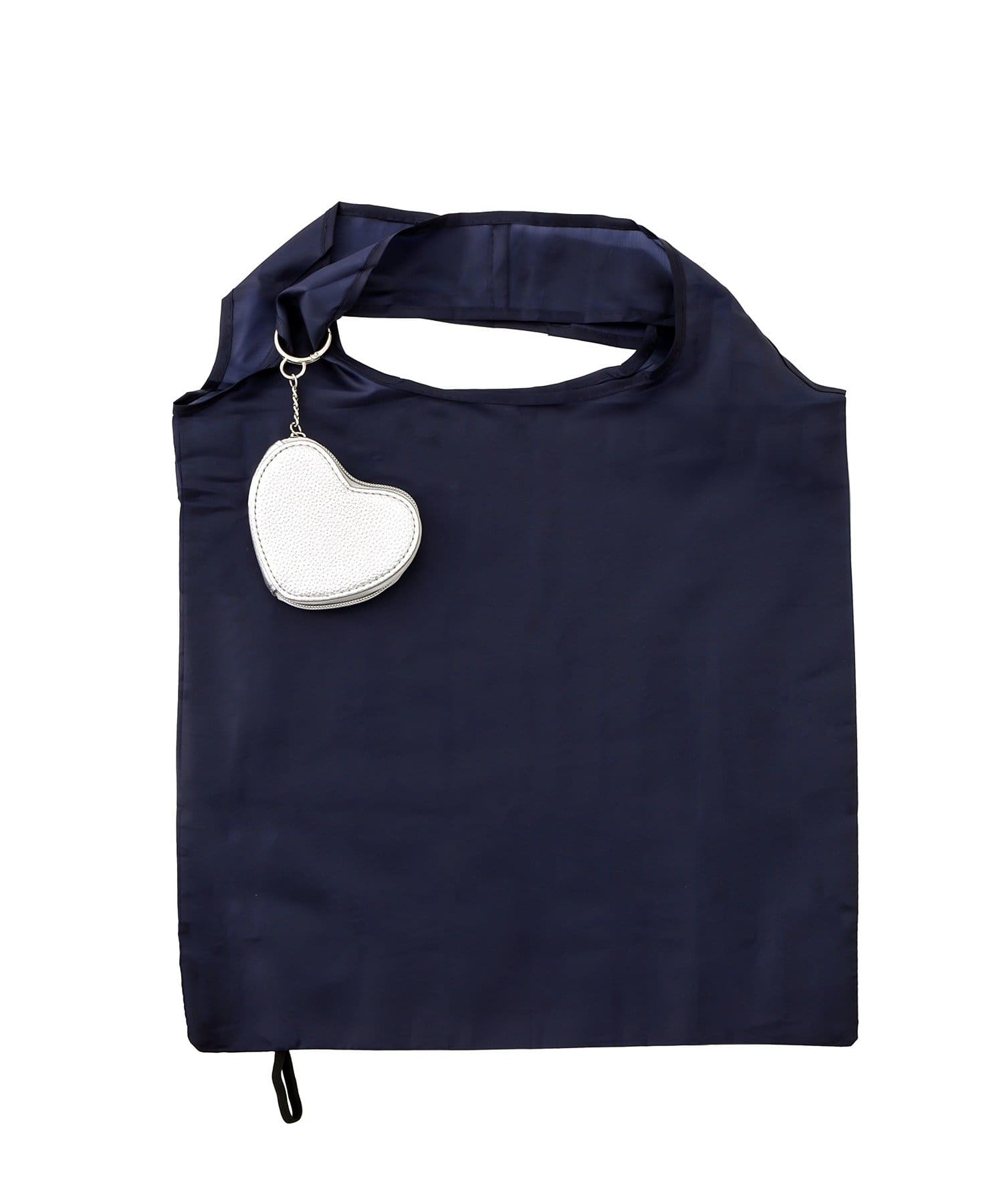 3COINS(スリーコインズ) ハートポーチエコバッグ