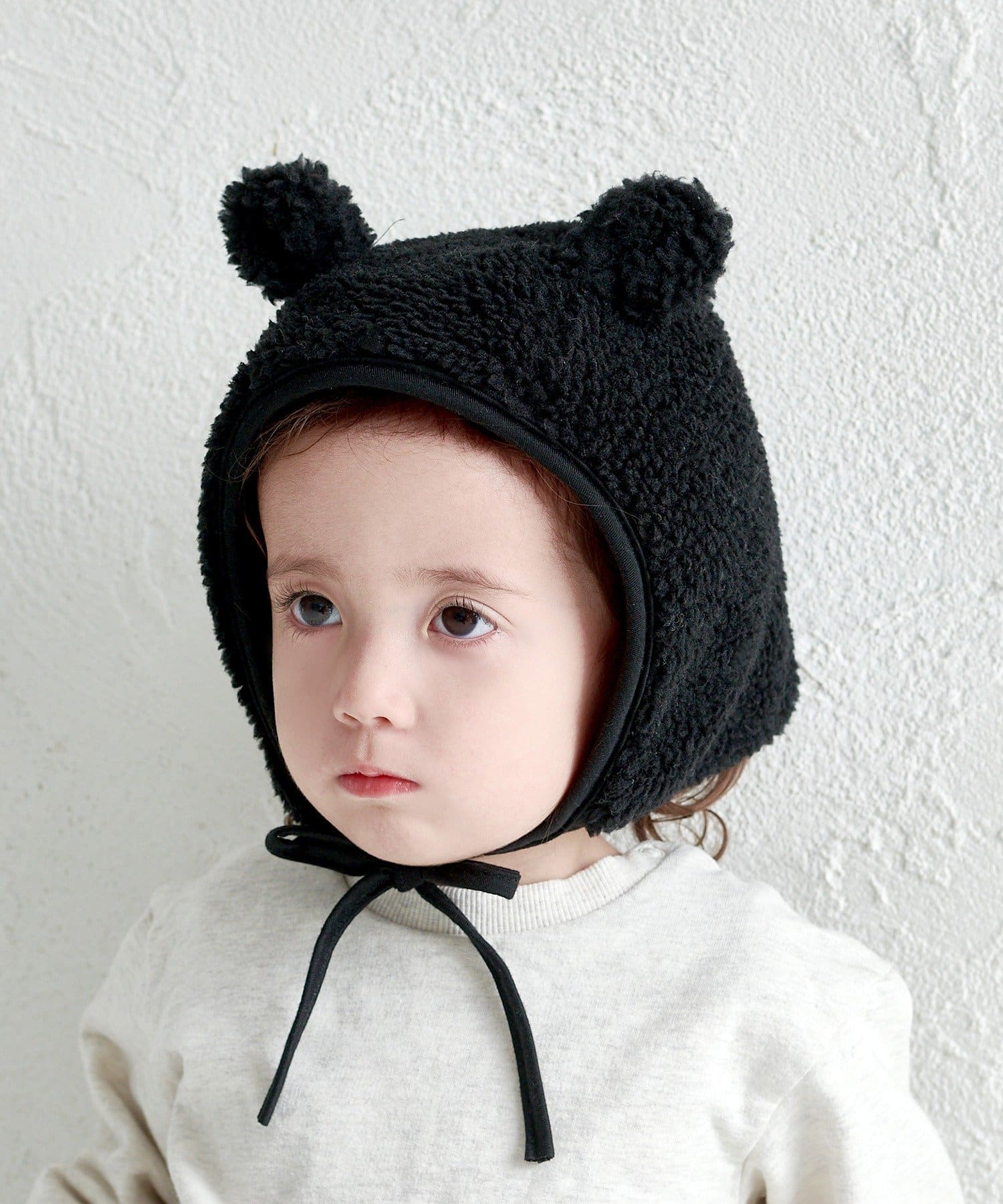 3COINS(スリーコインズ) KIDSくまボンネット