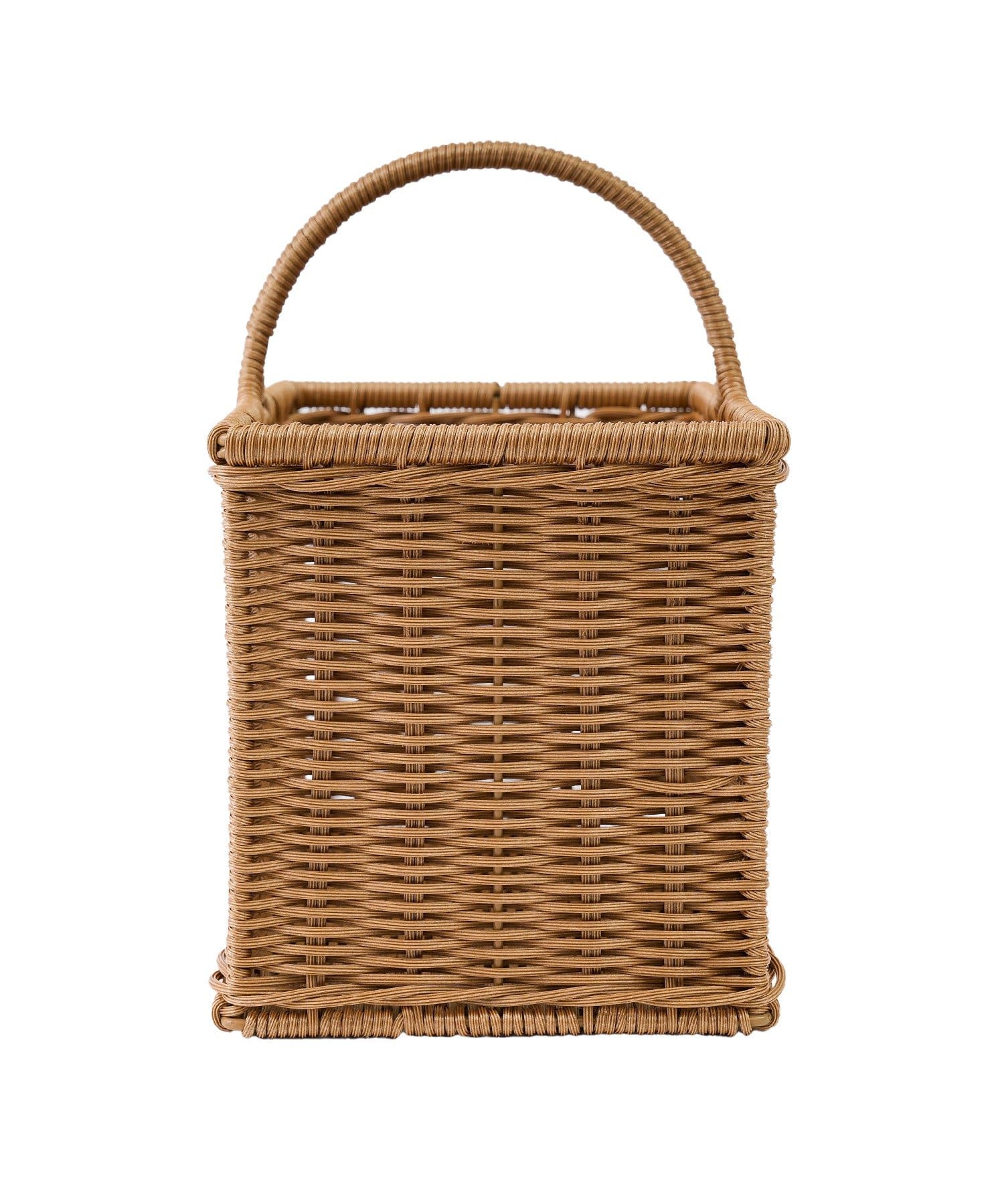 salut!(サリュ) PEラタンレクタングルハンドルバスケット