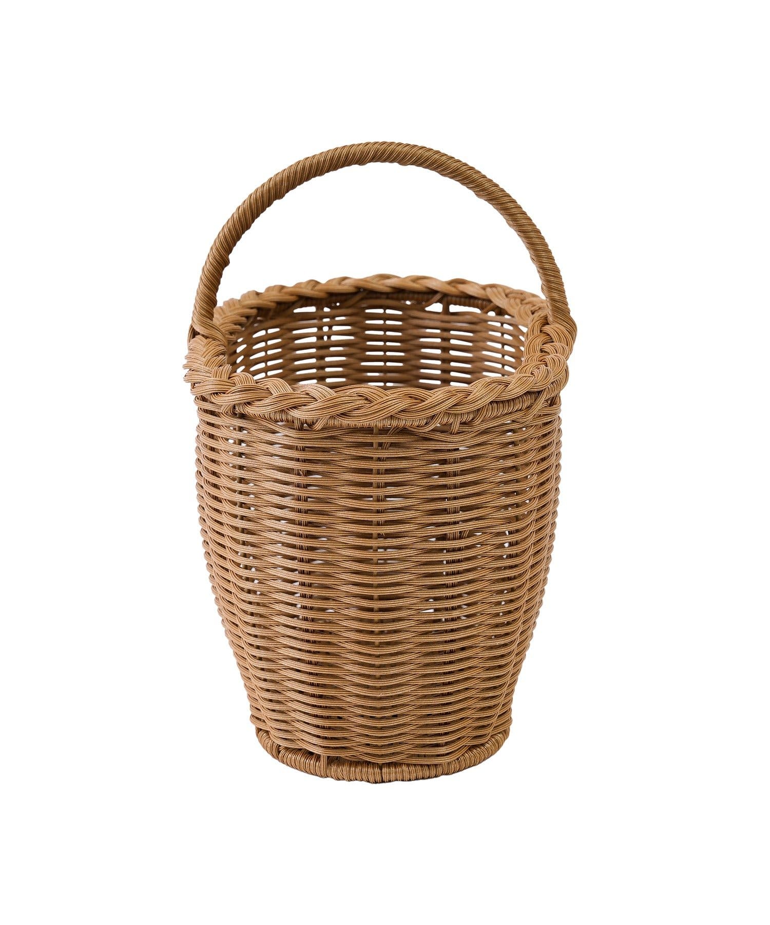 salut!(サリュ) PEラタンラウンドハンドルバスケット