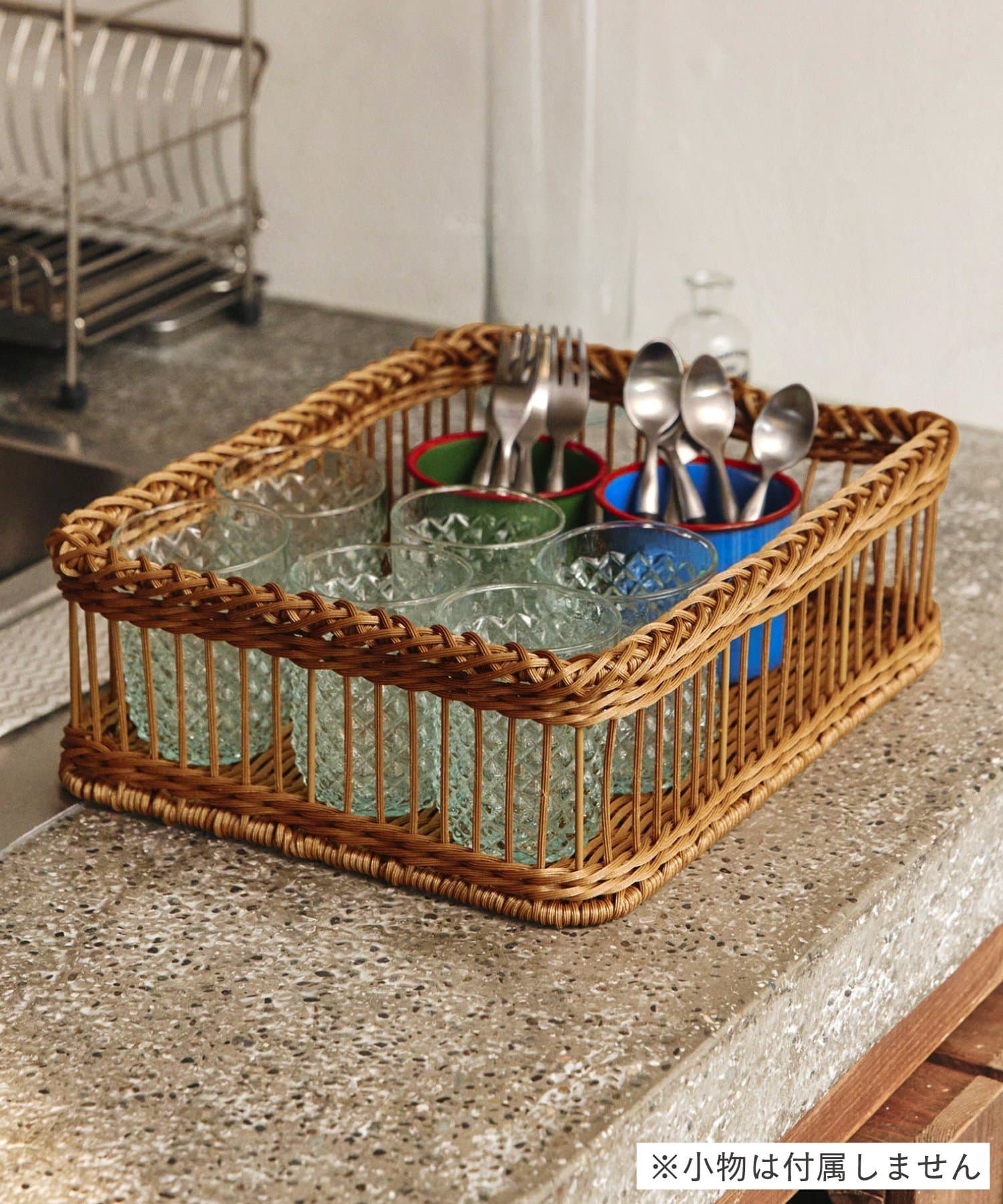 salut!(サリュ) PEラタンスクエアバスケット