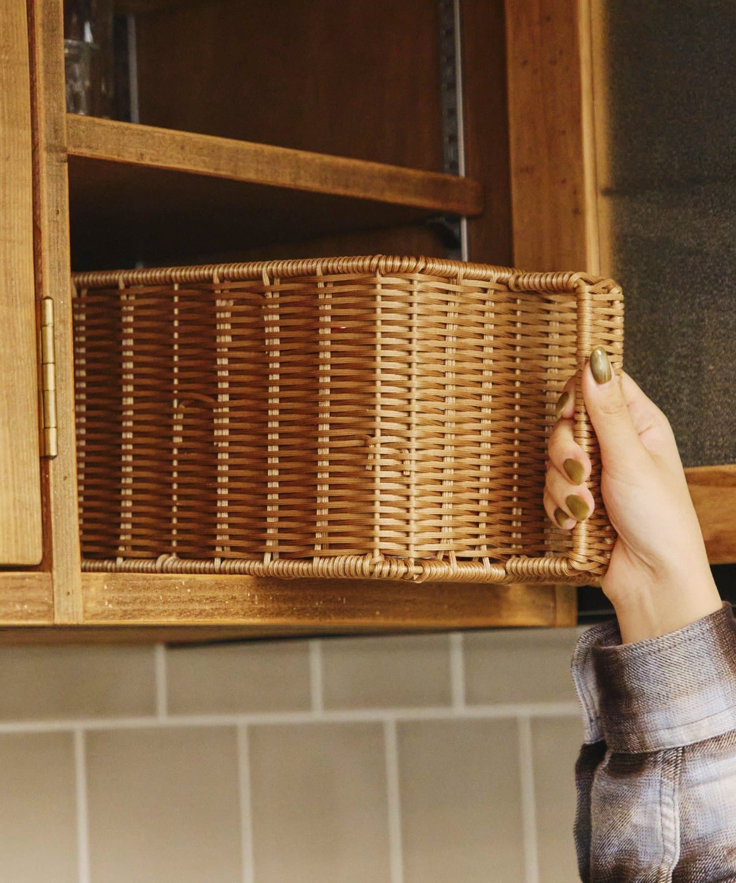 salut!(サリュ) PEラタンハンドルストッカー浅