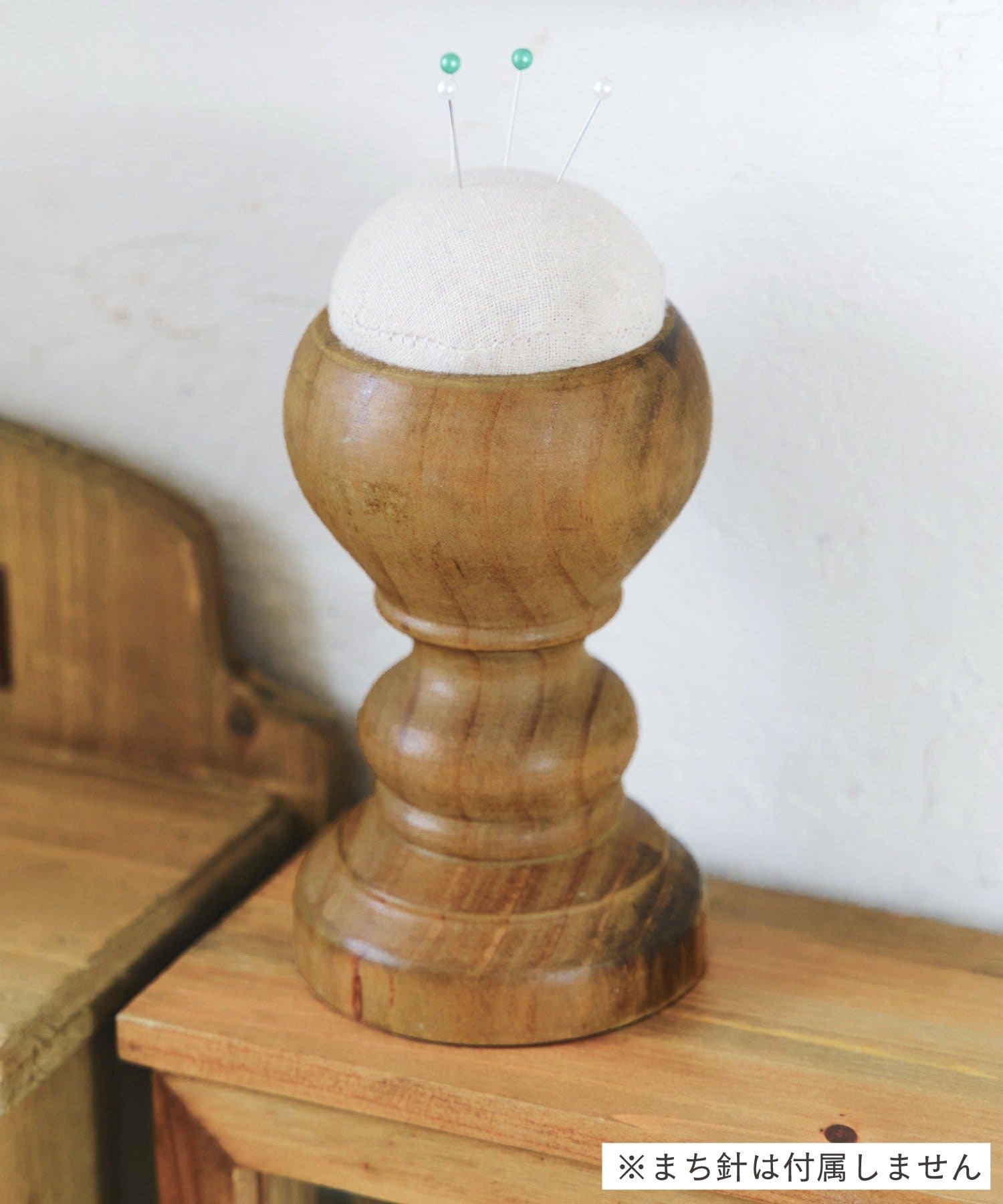 salut!(サリュ) ウッドスタンドピンクッション／手芸