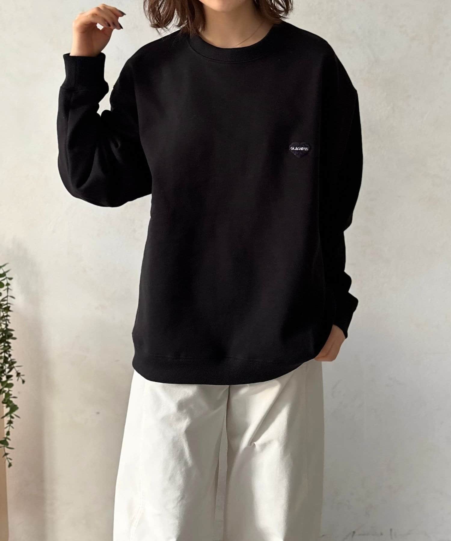 LOCUST(ローカスト) 【ユニセックス】ヘビー裏起毛クルーネック