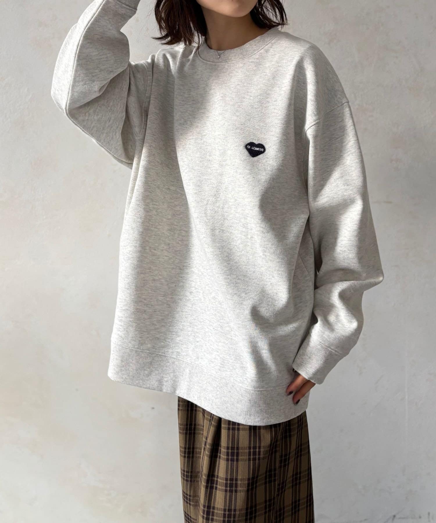 LOCUST(ローカスト) 【ユニセックス】ヘビー裏起毛クルーネック