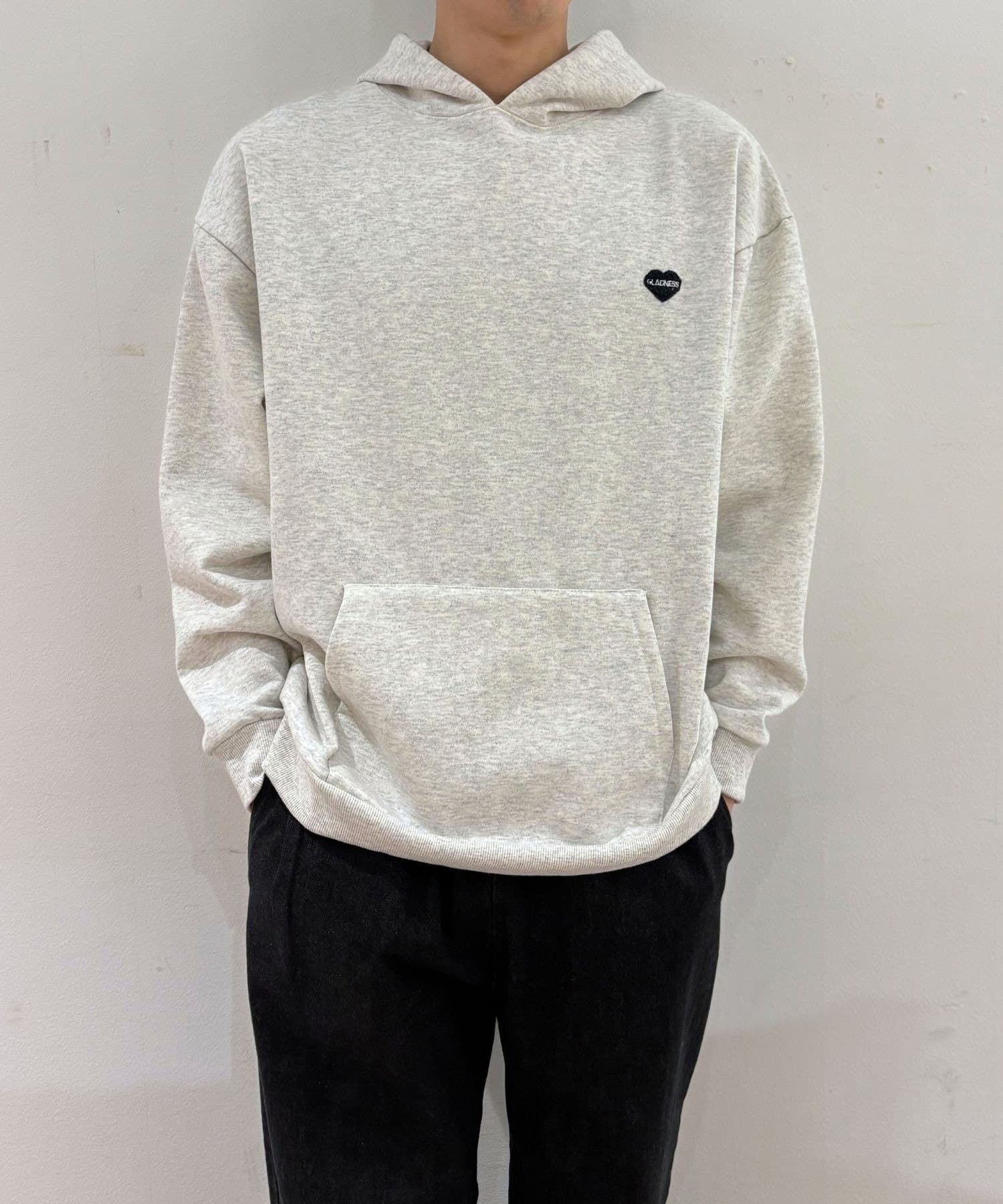 LOCUST(ローカスト) 【ユニセックス】ヘビー裏起毛パーカー