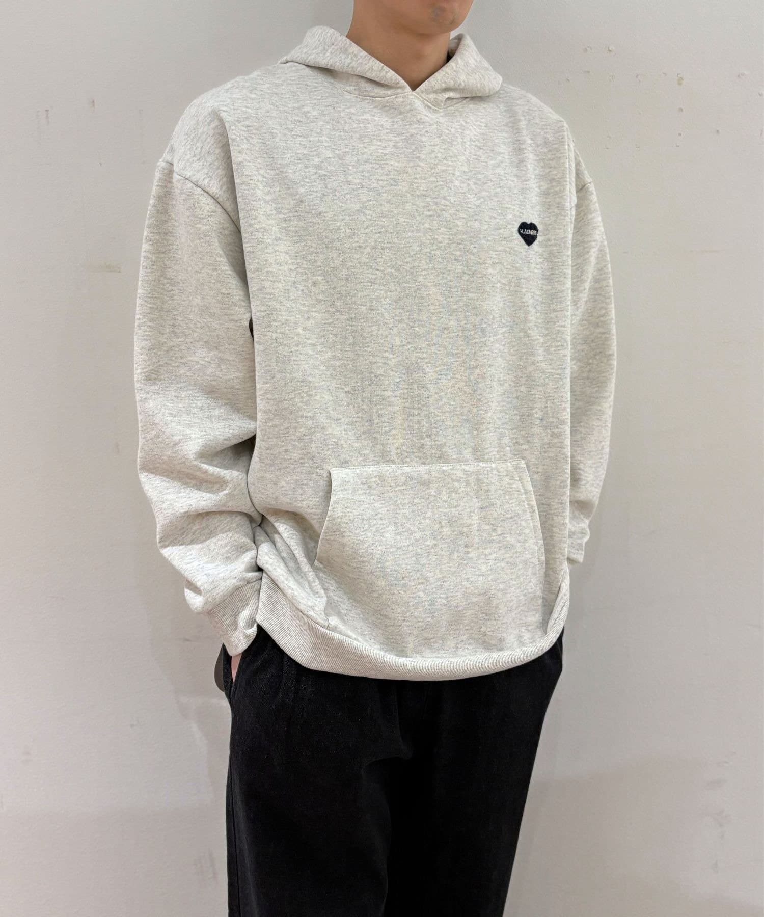 LOCUST(ローカスト) 【ユニセックス】ヘビー裏起毛パーカー