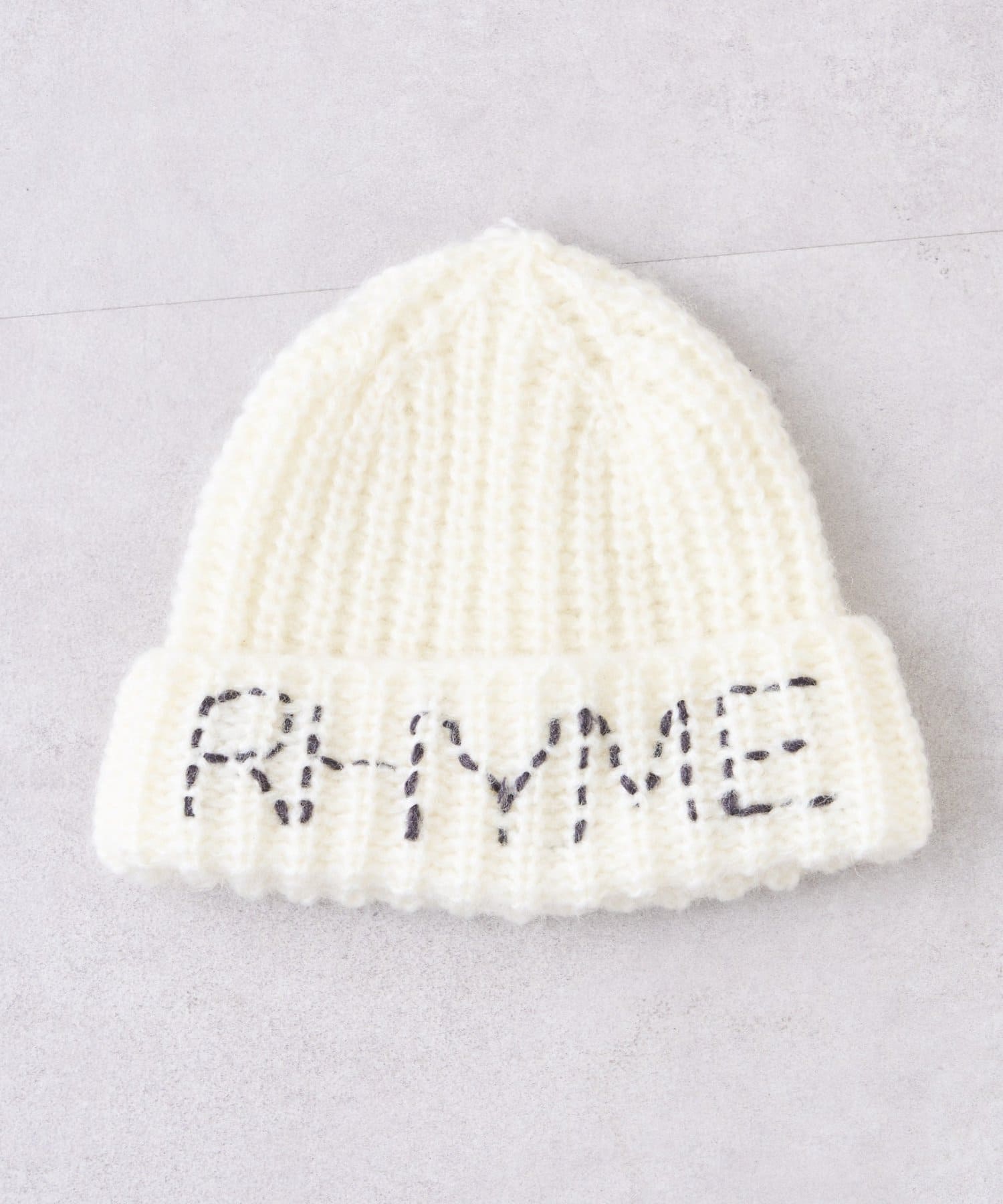 CIAOPANIC TYPY(チャオパニックティピー) 【UNISEX】刺繍ロゴニットキャップ