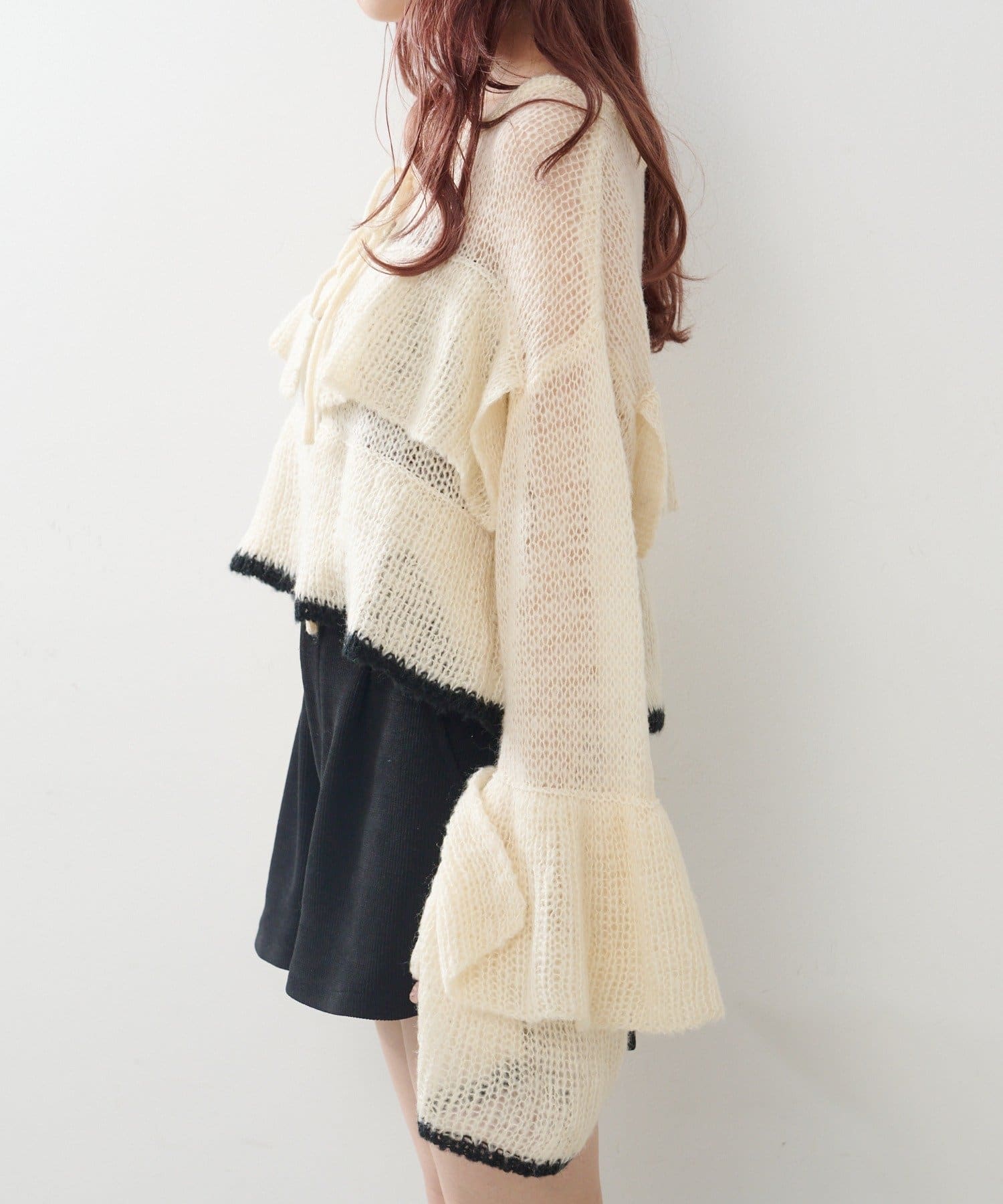 Kastane(カスタネ) フリルニット