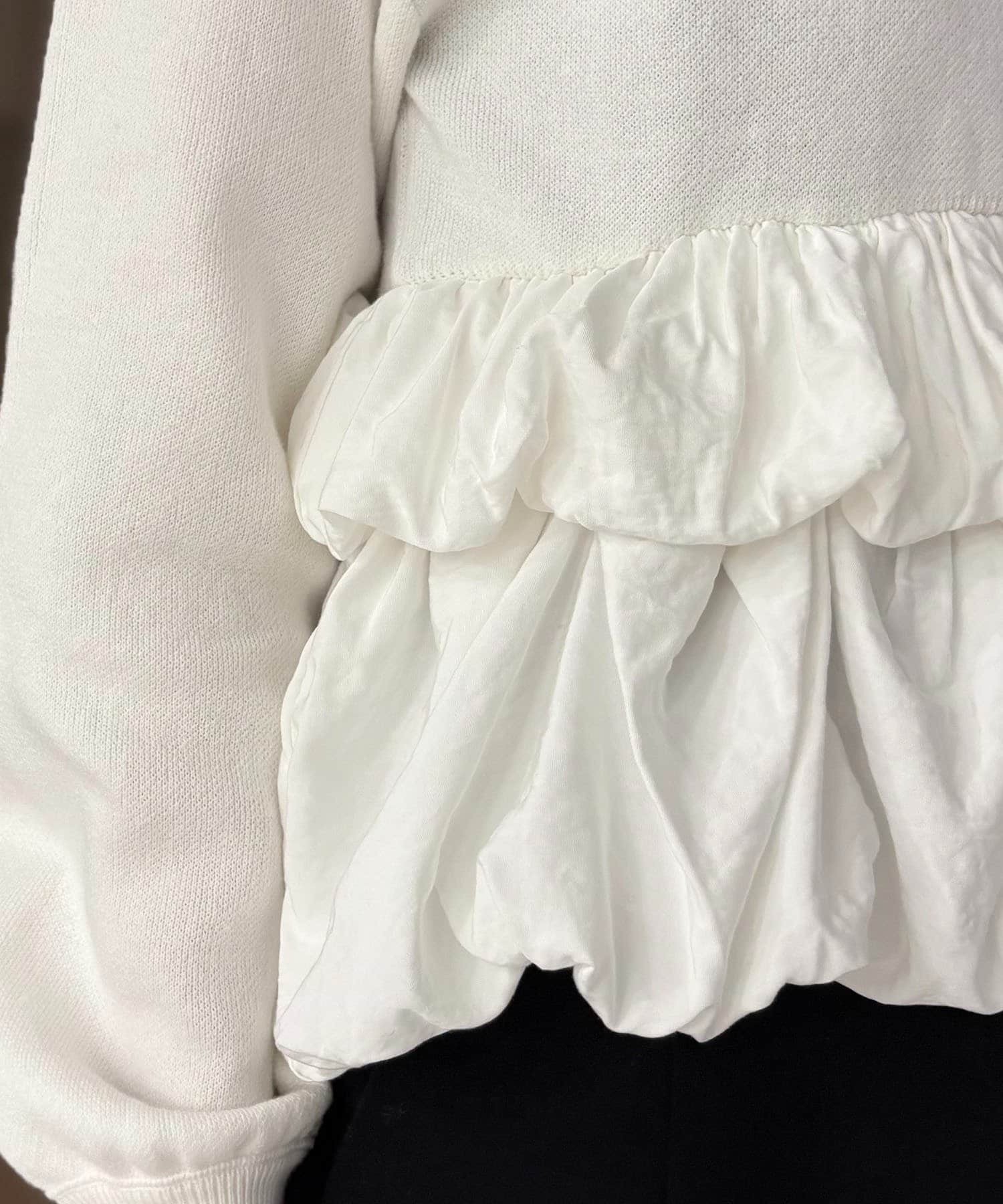 CAPRICIEUX LE'MAGE(カプリシュレマージュ) バルーンティアードプルオーバー