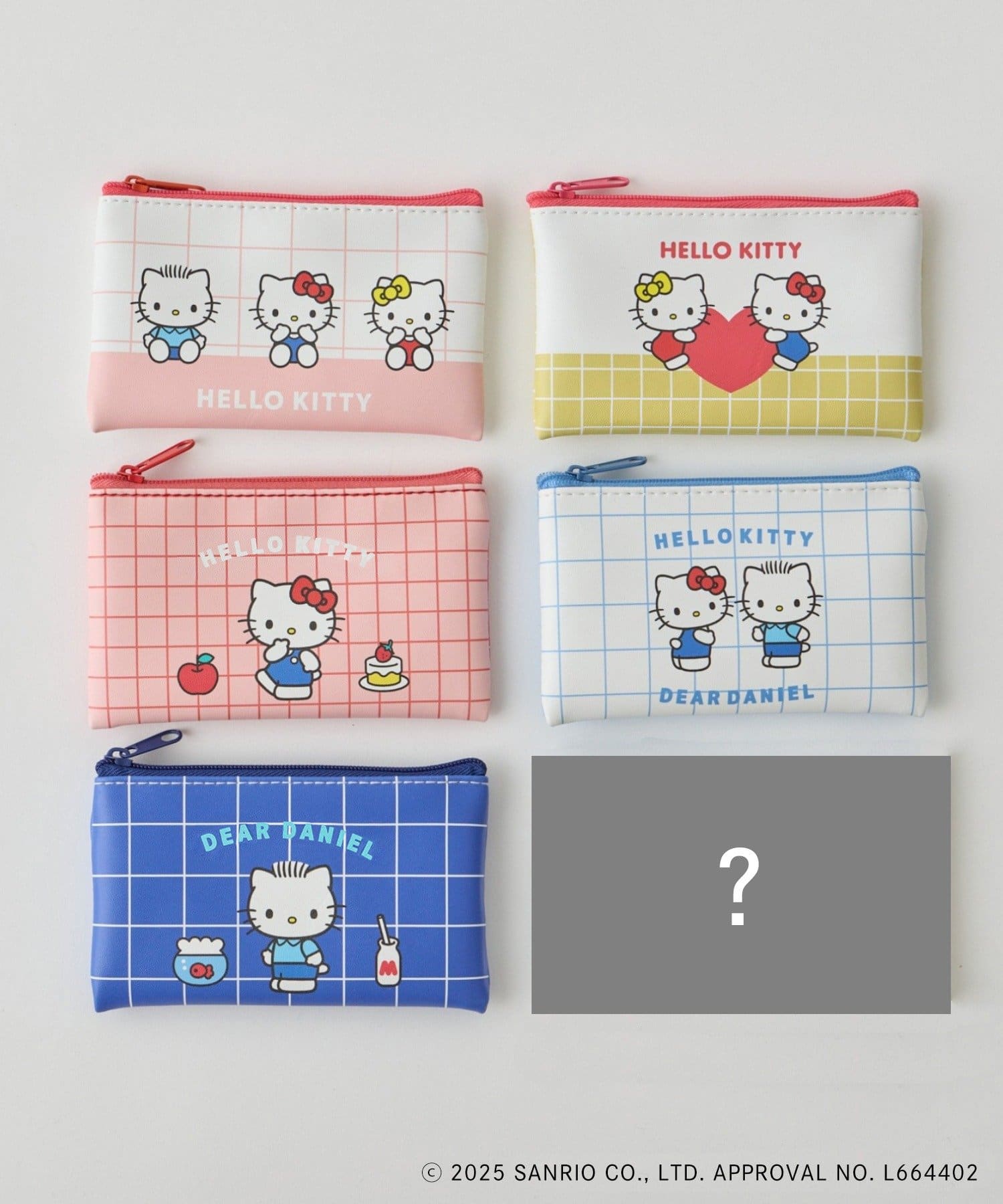 BIRTHDAY BAR(バースデイバー) 【Sanrio characters】ブラインドミニフラットポーチ　コンプリートセット