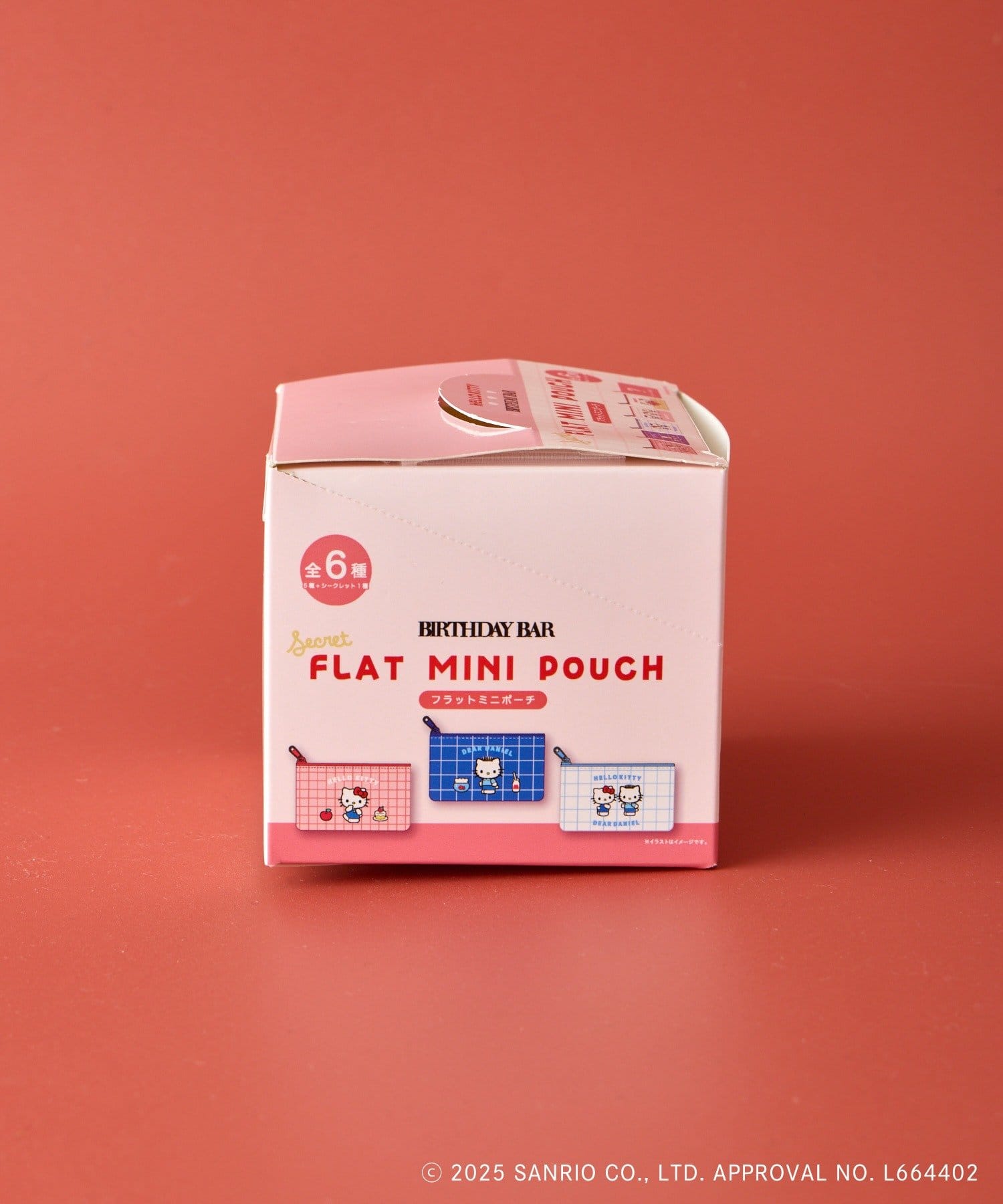 BIRTHDAY BAR(バースデイバー) 【Sanrio characters】ブラインドミニフラットポーチ　コンプリートセット