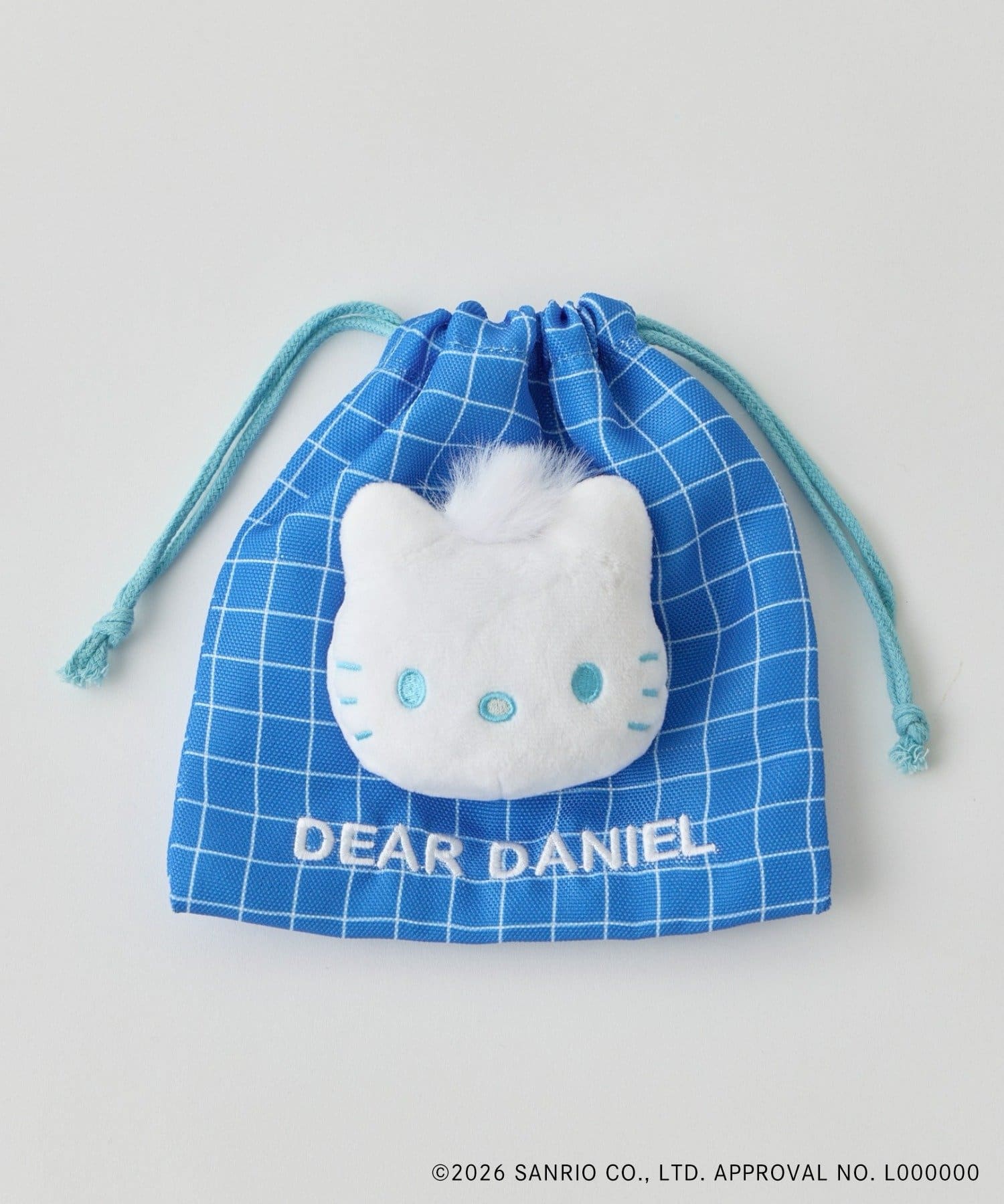 BIRTHDAY BAR(バースデイバー) 【Sanrio characters】フェイスマスコット付き巾着