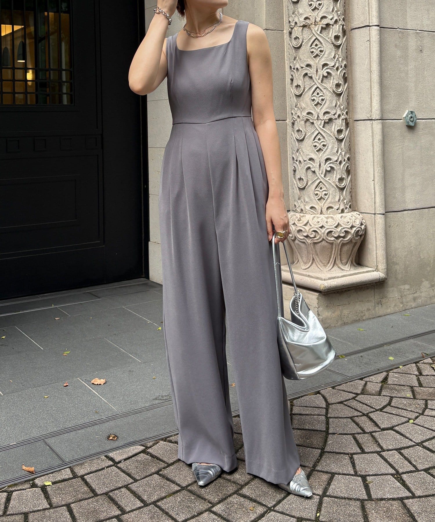 新品　DOUDOU 【オケージョン対応】オーガンジーブラウスセットドレス DouDou】オーガンジーブラウスセットドレス | OUTLET(アウトレット